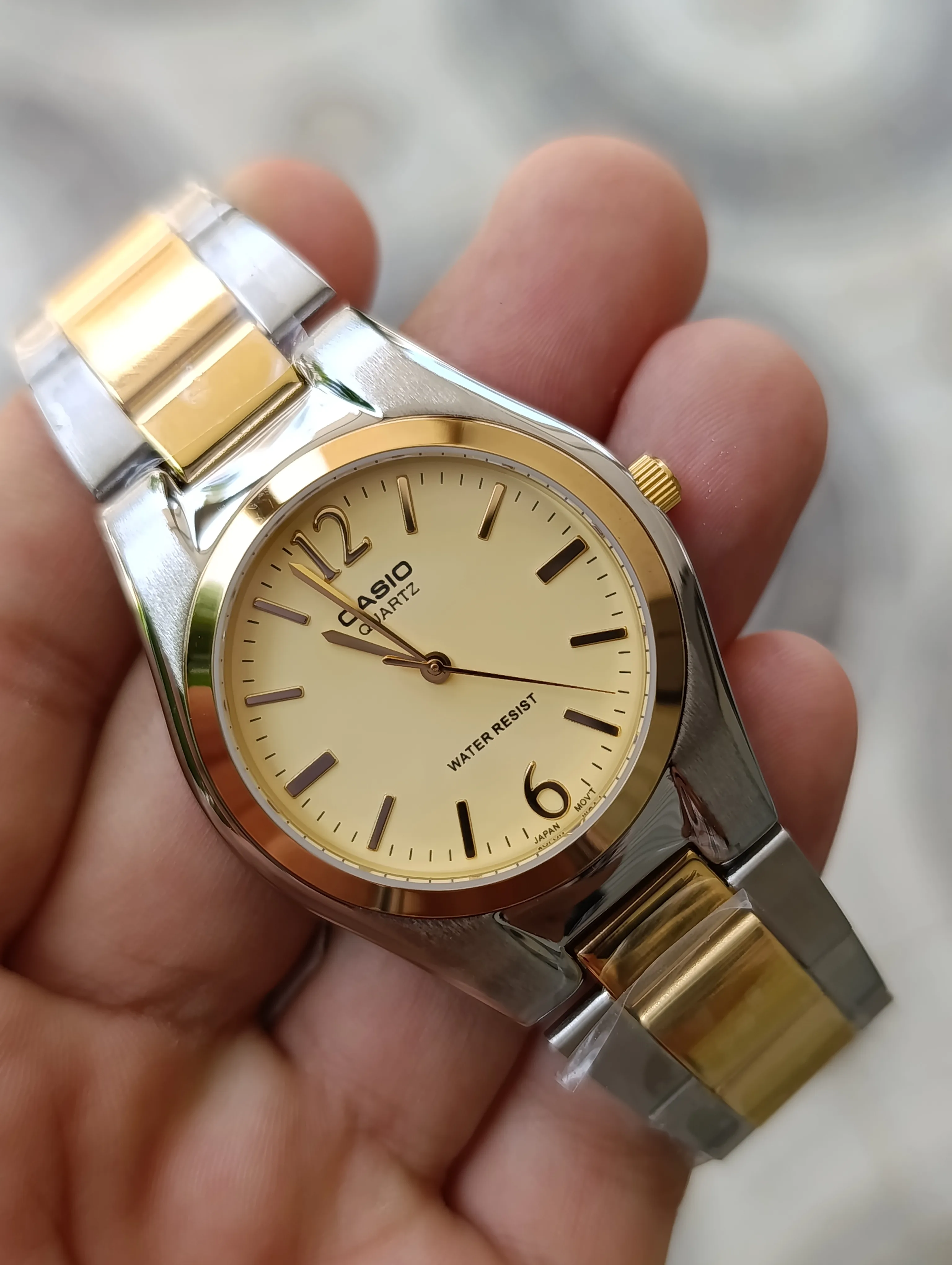 CASIO MTP-1253SG-9ADF ORIGINAL HOMME NEUVE QUARZ WATER RESISTANT