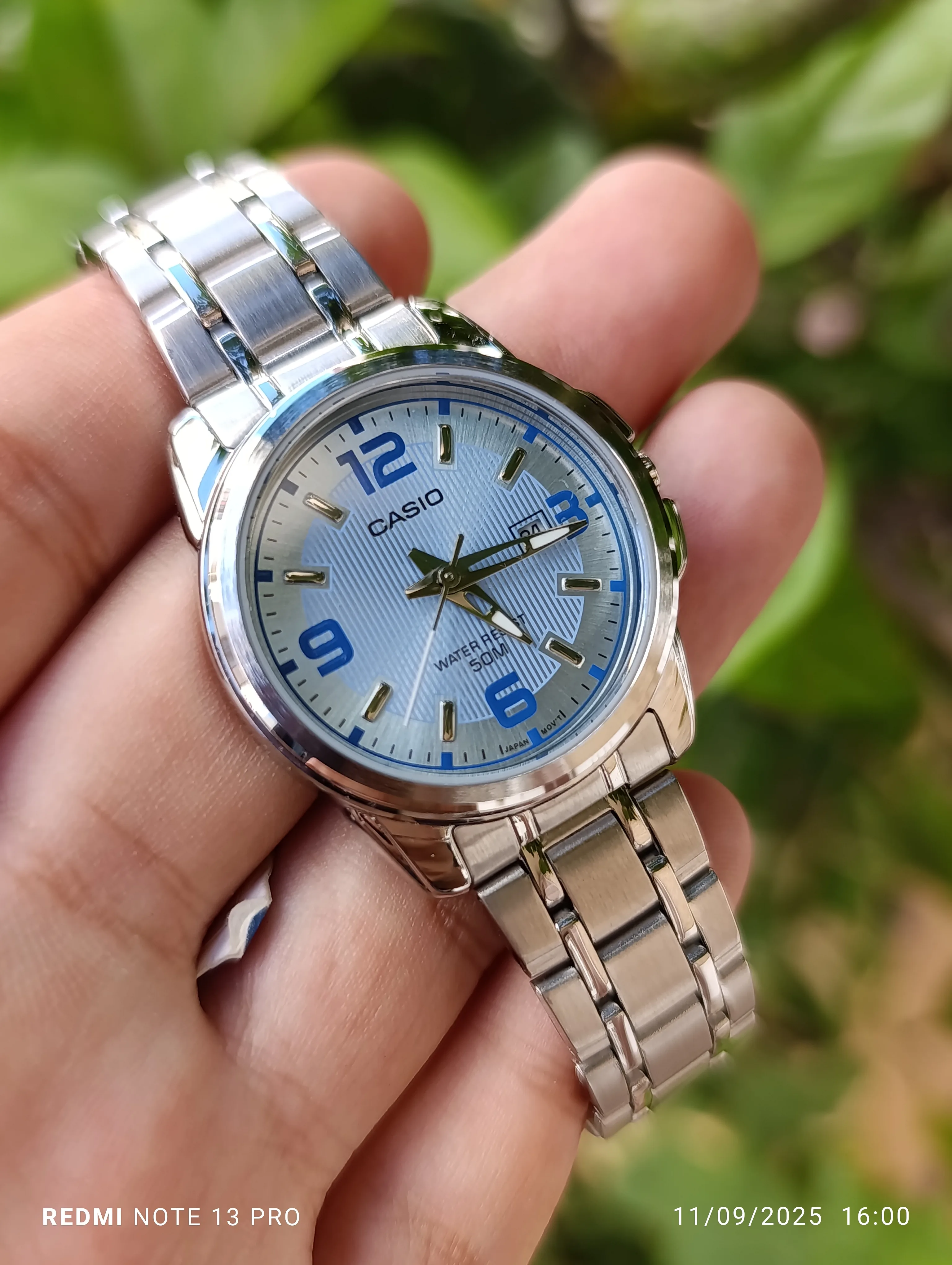 CASIO  FEMME LTP-1314D-2AVDF ORIGINAL NEUVE QUARTZ WATER RESISITANT