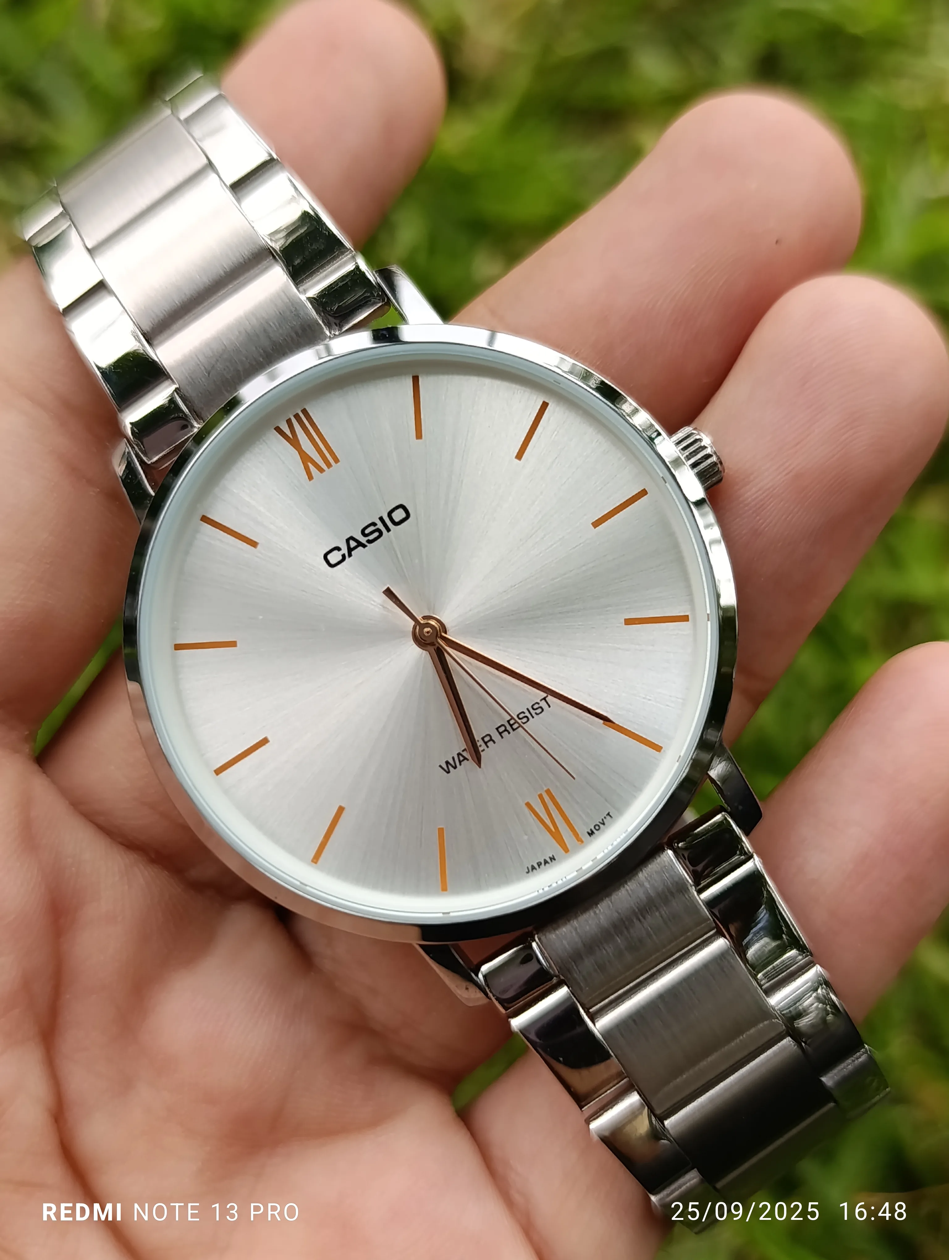 CASIO MTP-VT01D-7BUDF HOMME ORIGINAL NEUVE WATER RESISITANT STAINLESS STEEL