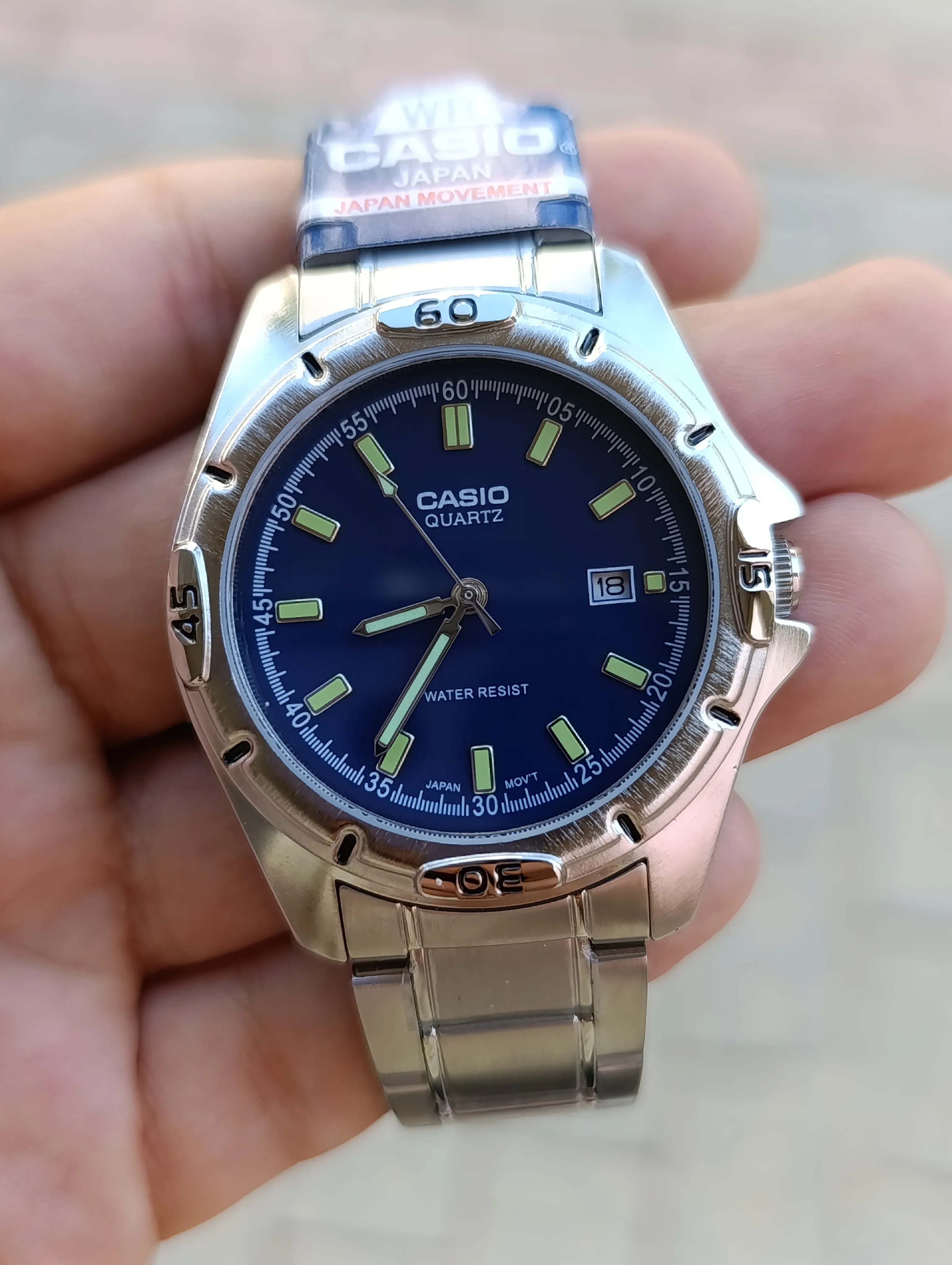 CASIO MTP-1244D-2ADF ORIGINAL HOMME NEUVE QUARTZ WATER RESISTANT 50M