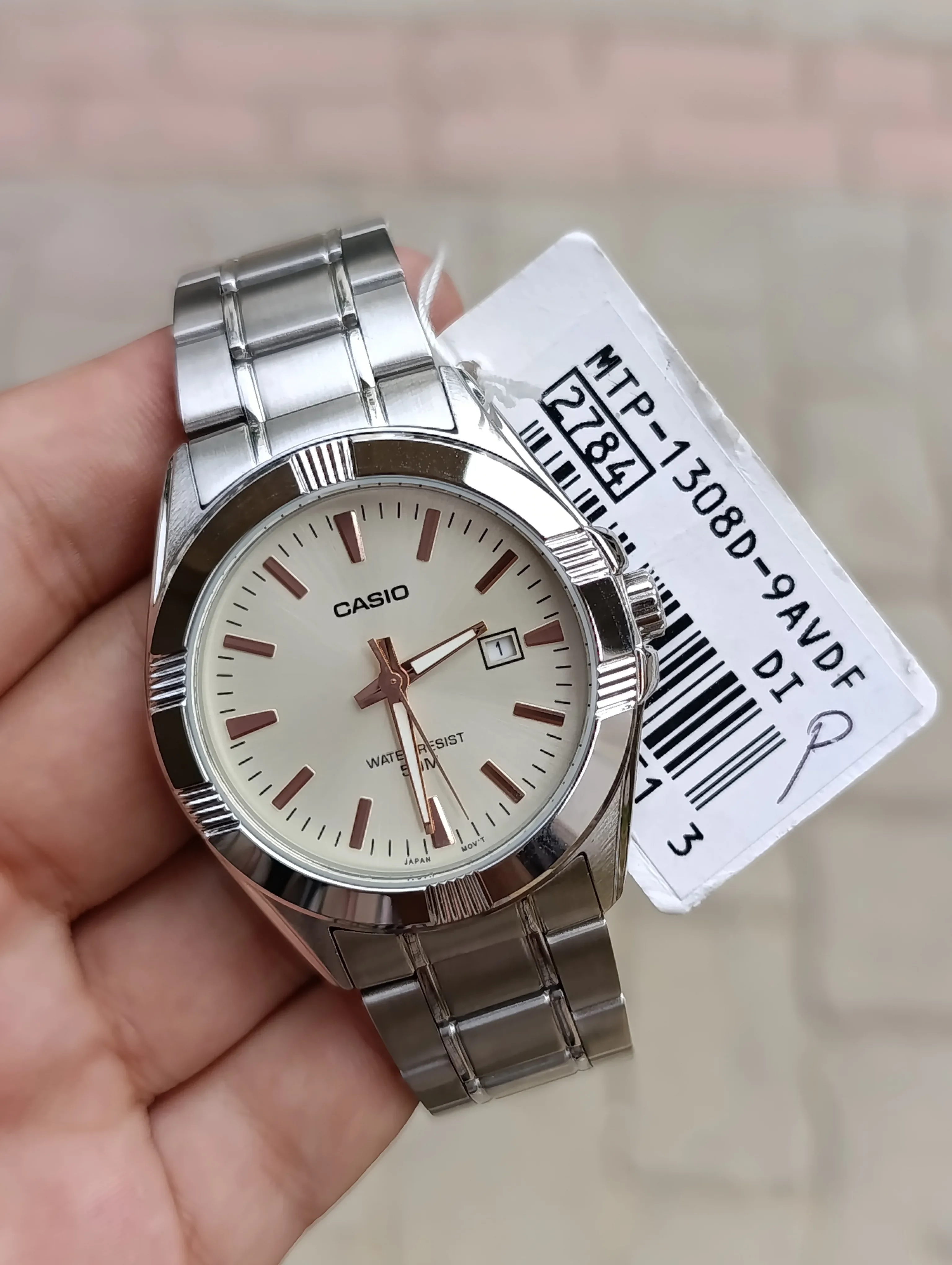 CASIO MTP-1308D-9AVDF ORIGINAL HOMME NEUVE WATER RESISTANT 50M