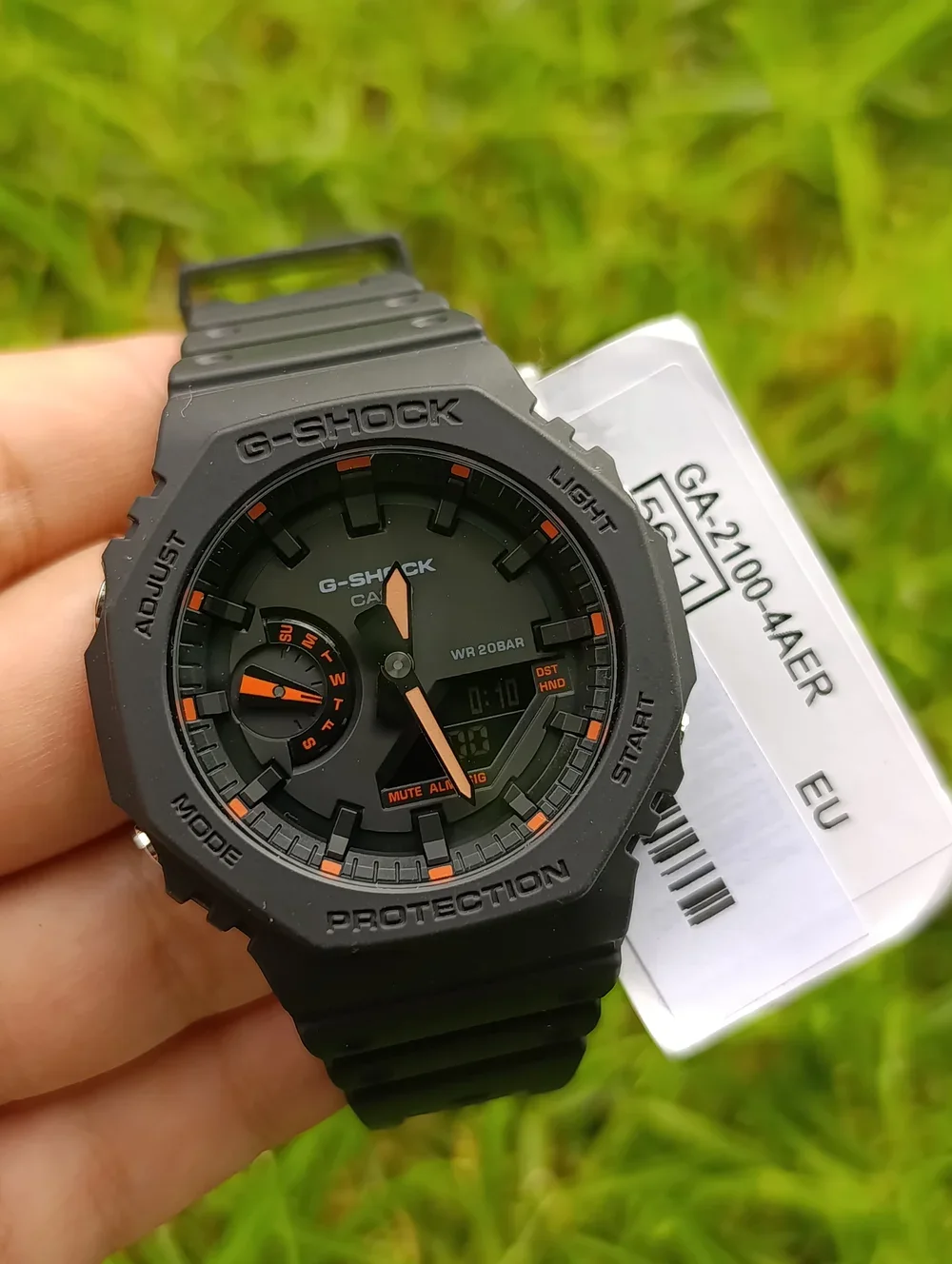 CASIO G-SHOCK GA-2100-1A4ER HOMME WR 20BAR