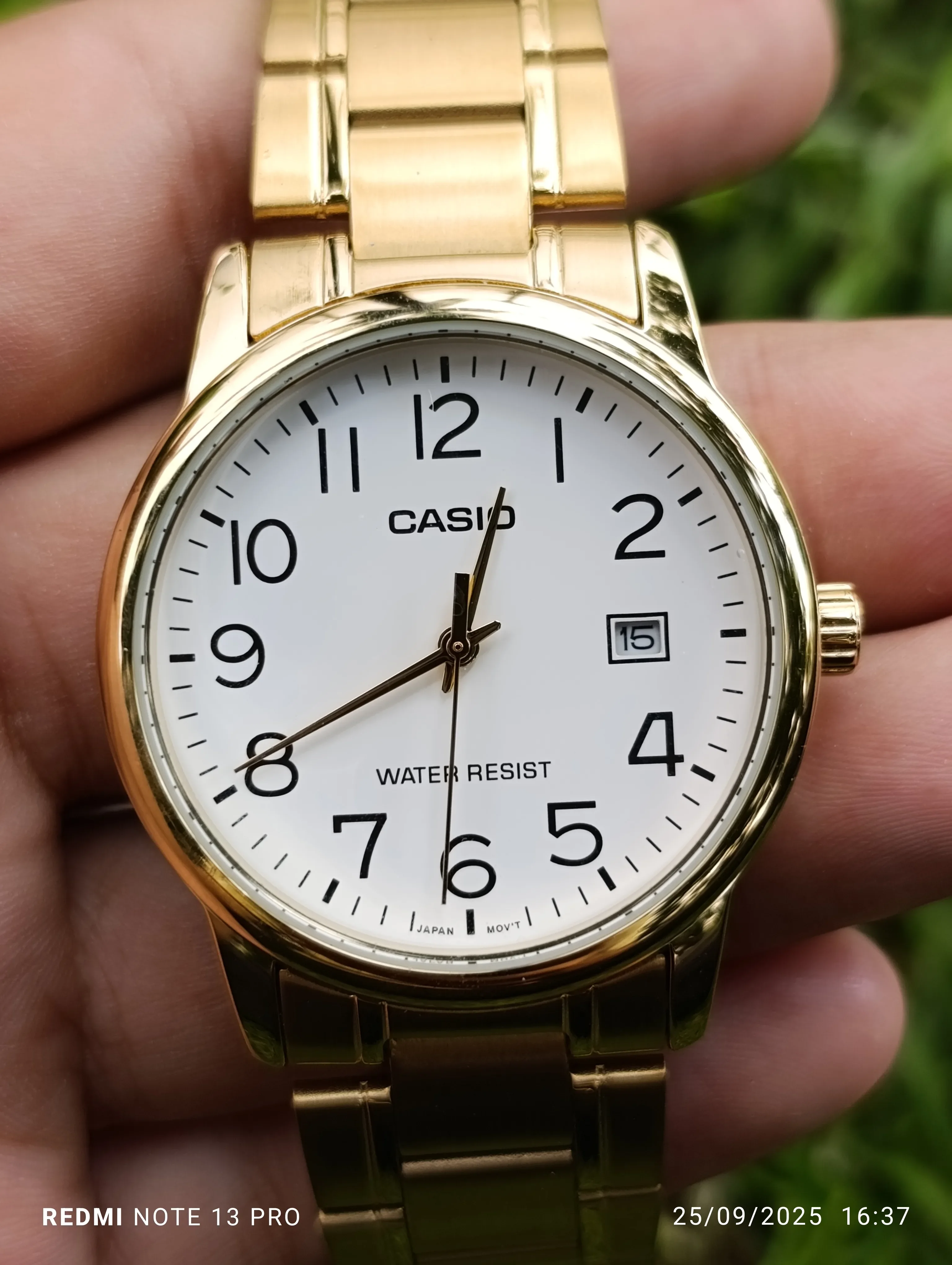 CASIO MTP-V002G-7B2UDF ORIGINAL HOMME NEUVE WATER RESISITANT STAINLESS STEEL
