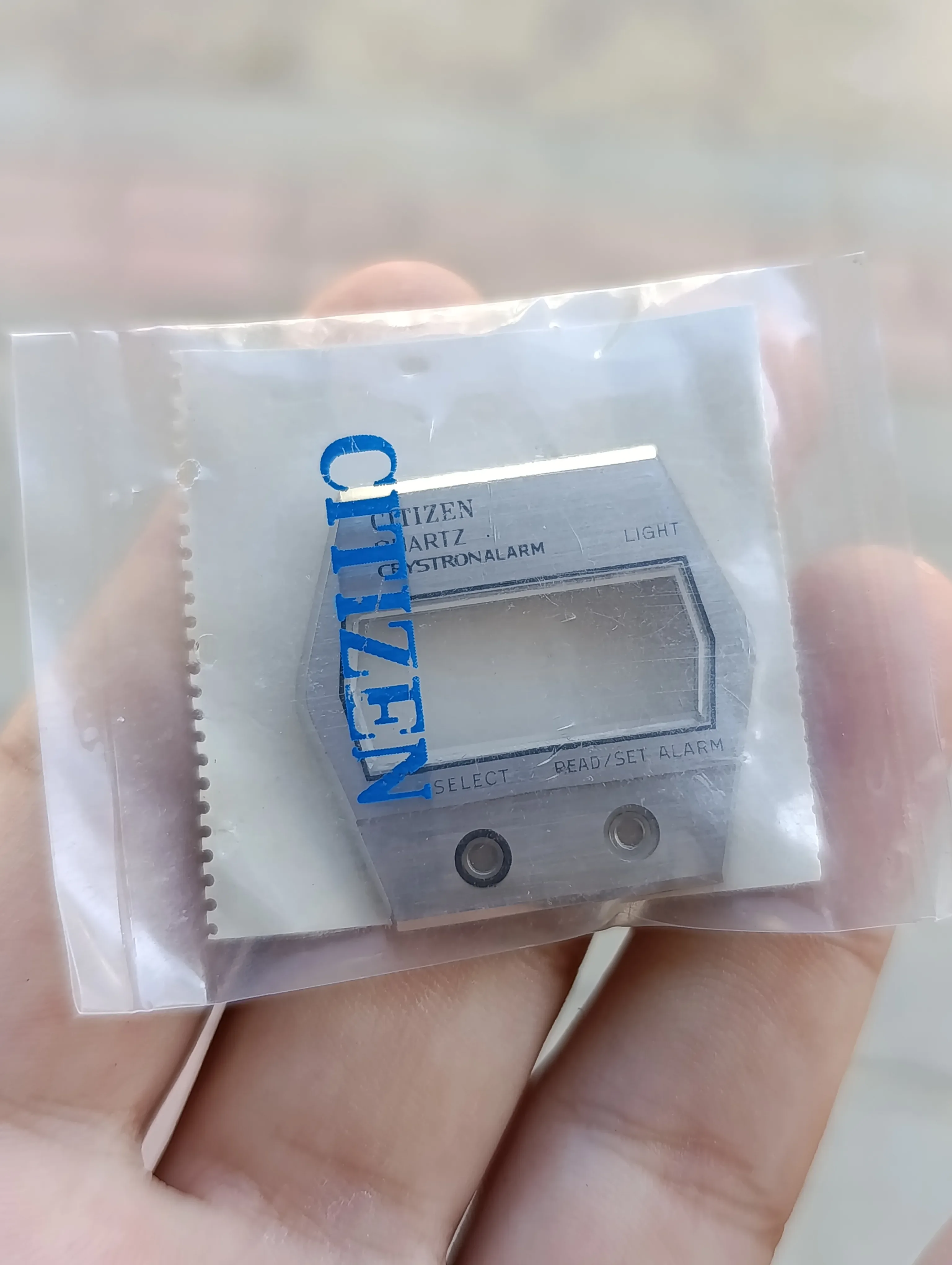 Cristal d’origine Citizen Crystron Alarm – Réf. 54-62331