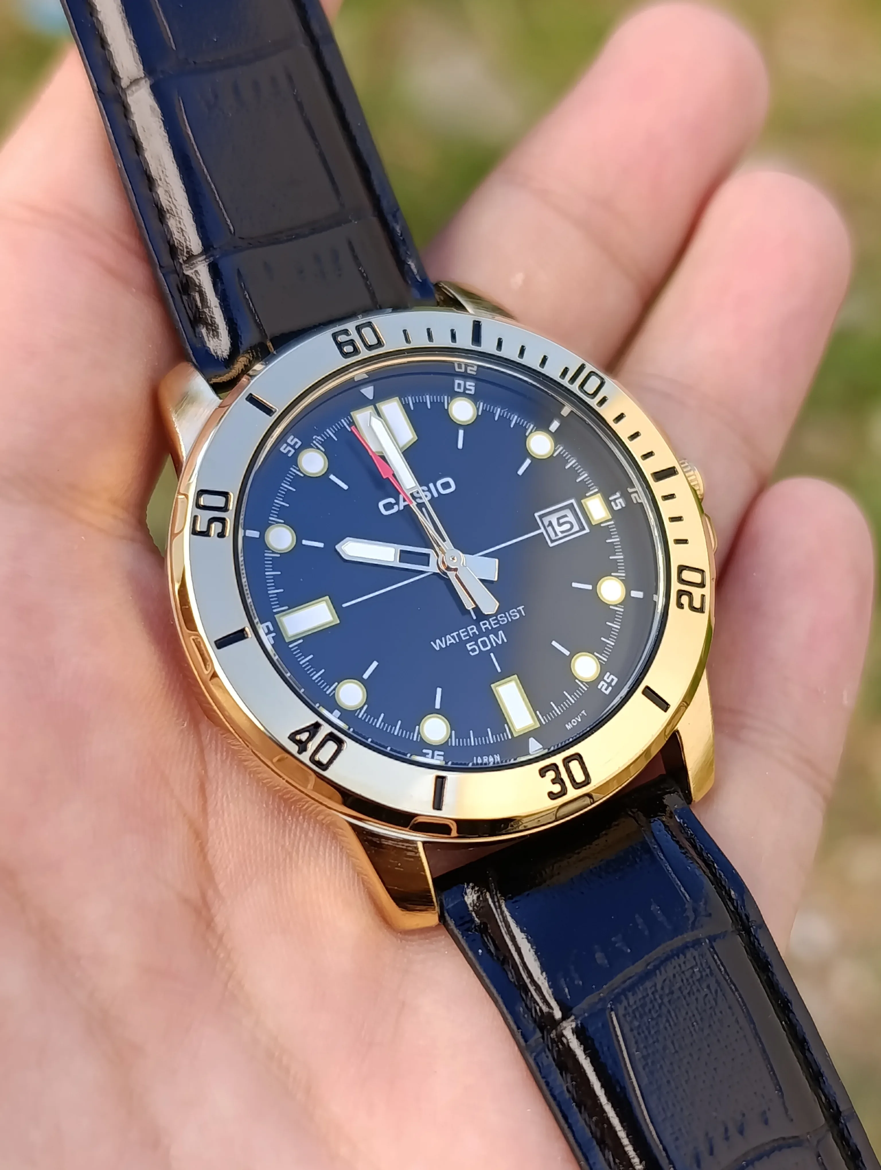 CASIO MTP-VD01GL-1EVUDF ORIGINAL HOMM NEUVE WATER RESISTANT 50M