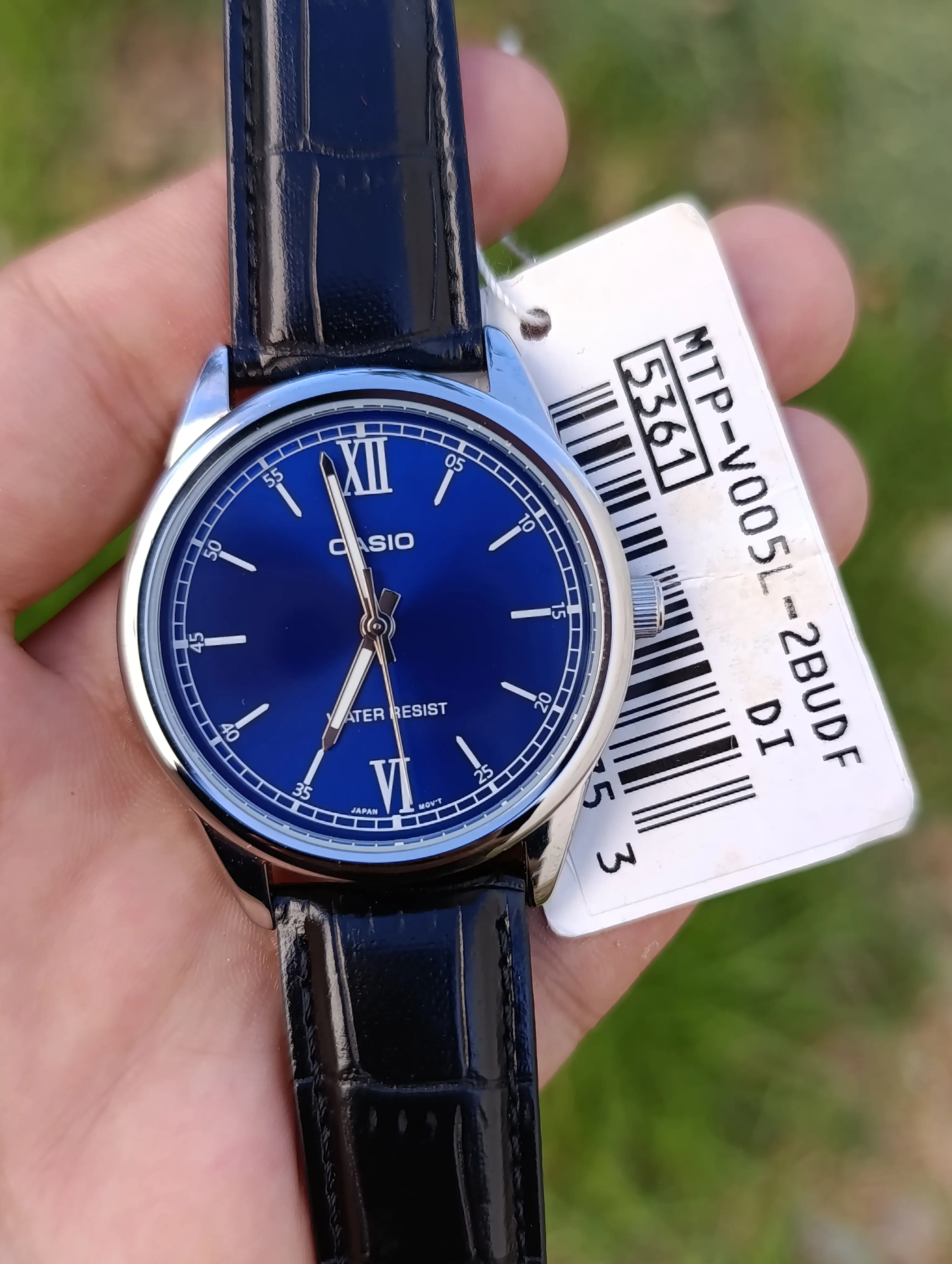 CASIO MTP-V005L-2BUDF ORIGINAL HOMME NEUVE QUARTZ WATER RESIATANT