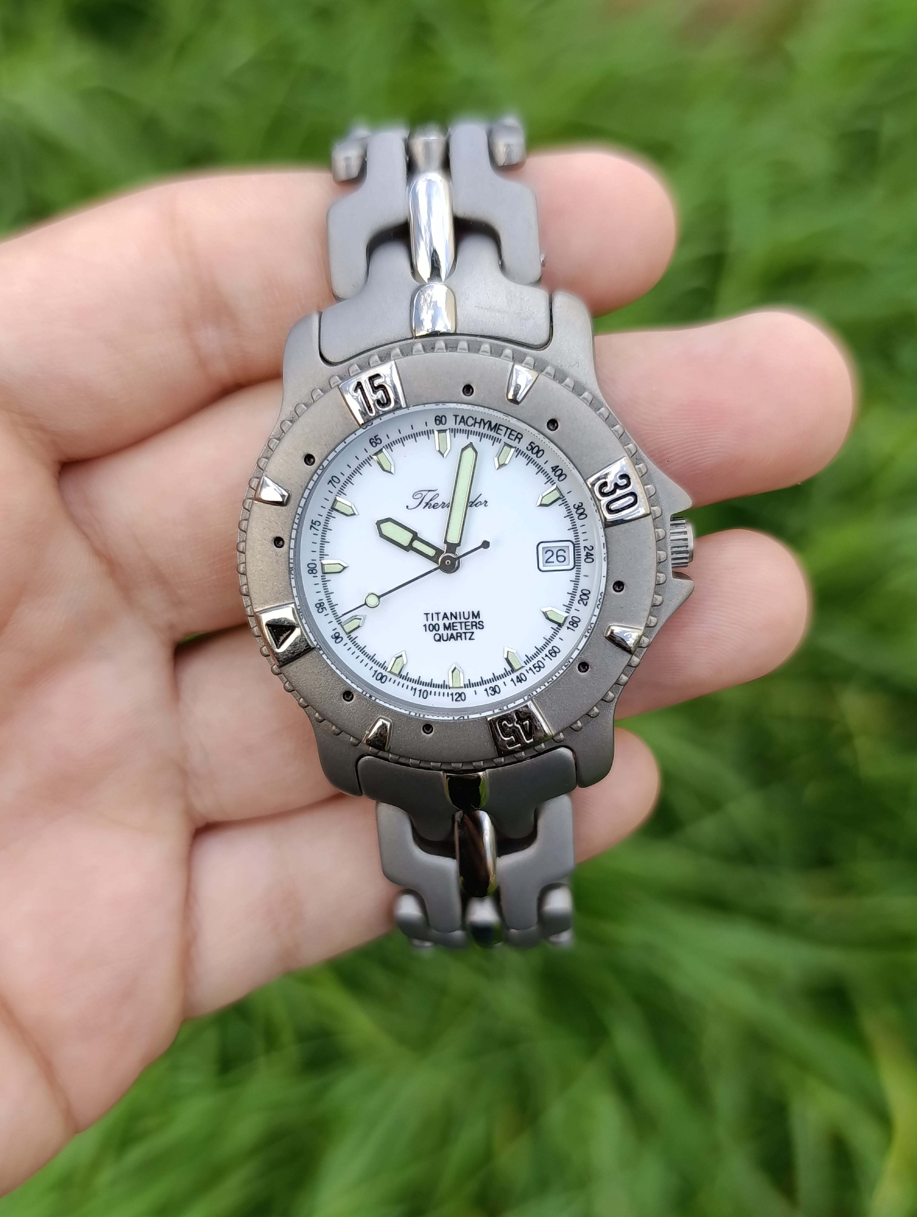 MONTRE THERMIDOR 887673 HOMME ORIGINAL TITANIUM