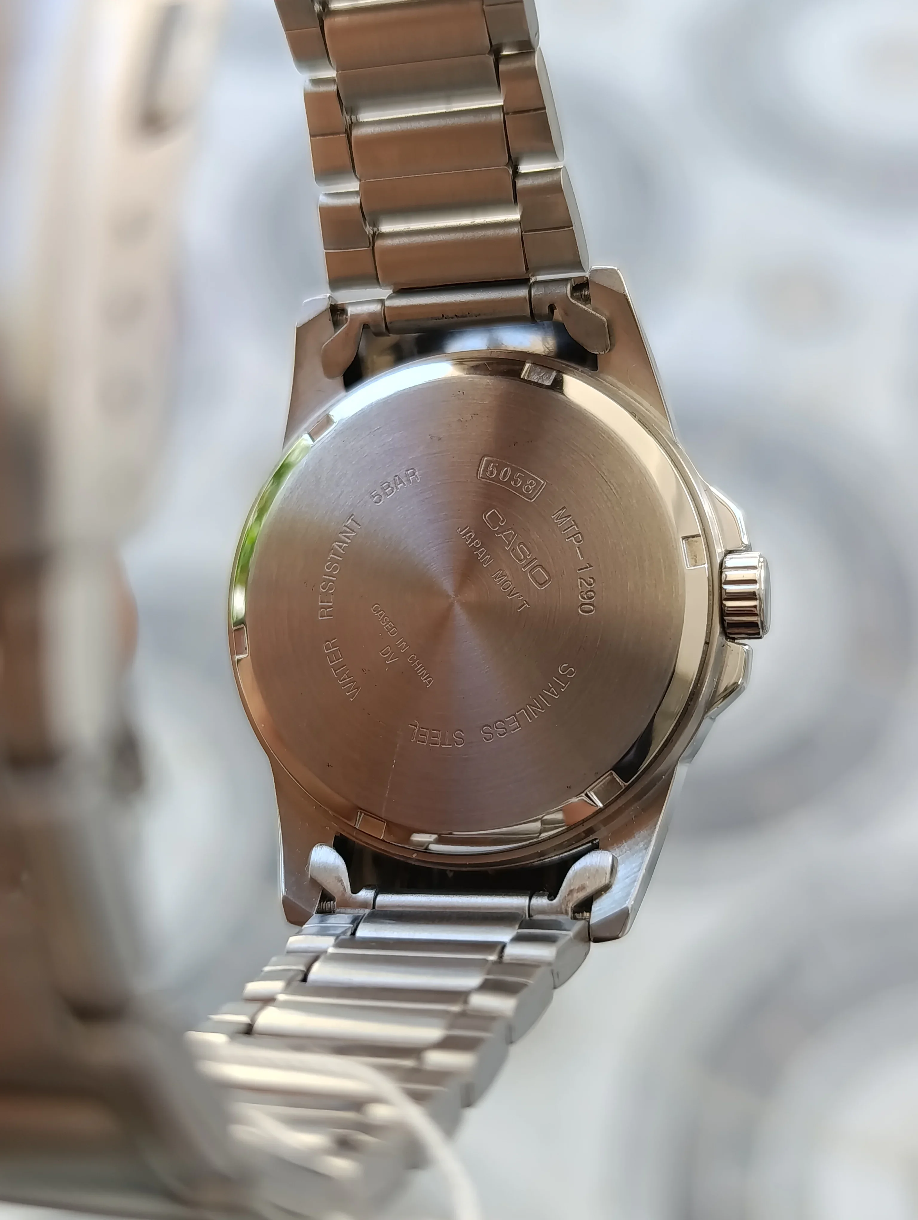 CASIO MTP-1290D-1A1DF ORIGINAL HOMME NEUVE QUARTZ WATER RESISTANT 50M