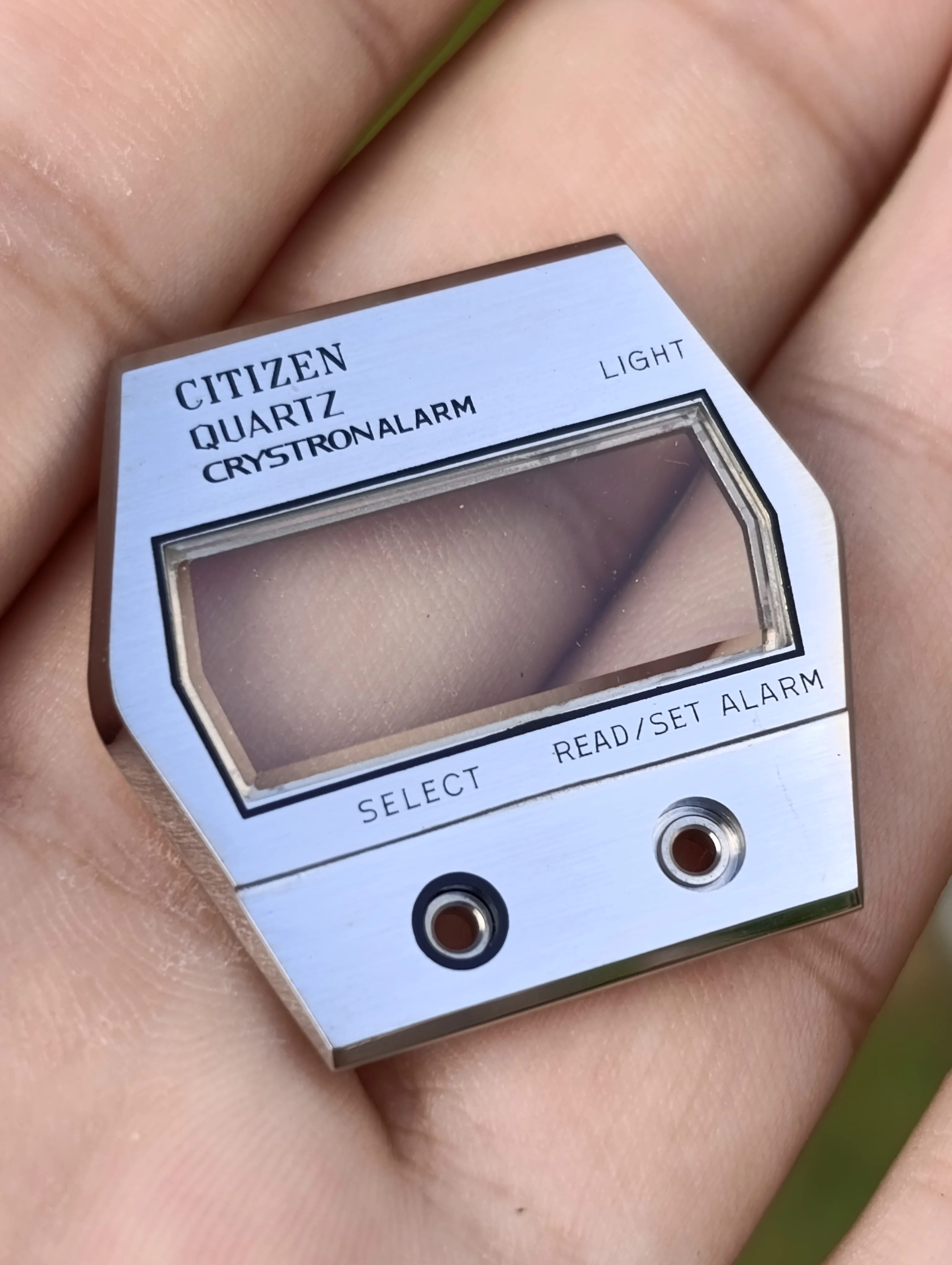 Cristal d’origine Citizen Crystron Alarm – Réf. 54-62331