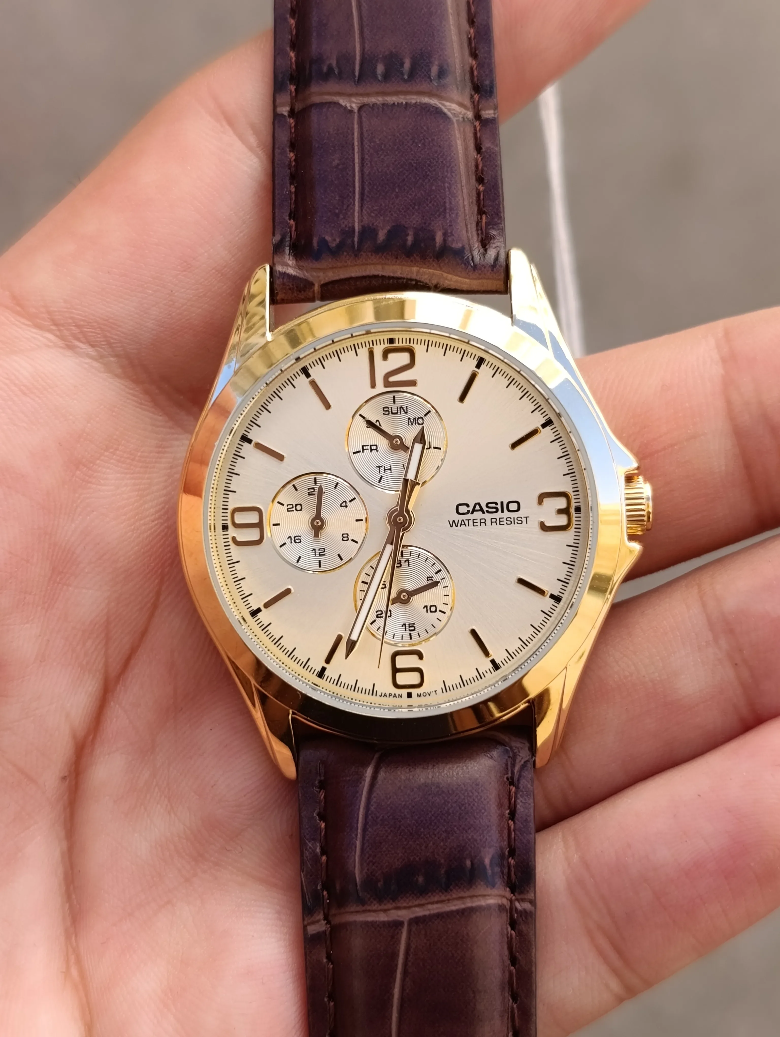 MONTRE CASIO MTP-V301GL-9AUDF HOMME  MULTIFONCTION  NEUVE