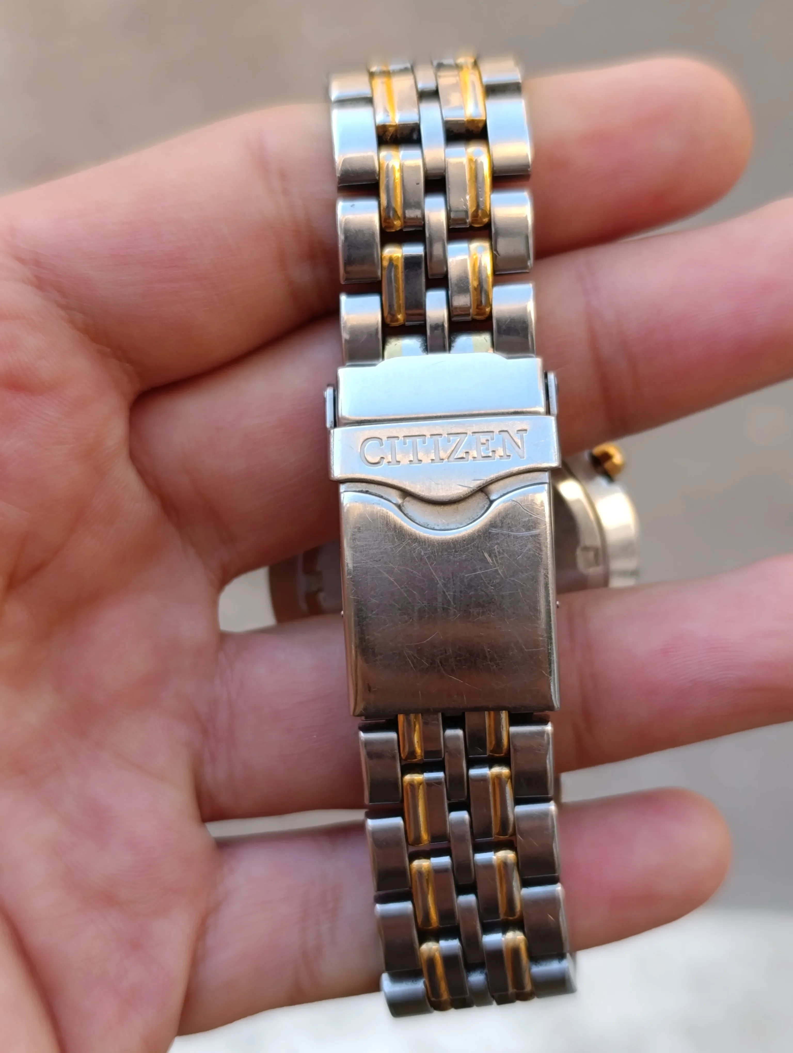 :  MONTRE CITIZEN ALARM CHRONOGRAPH WR 100 – RÉF. 6850-C89330 – QUARTZ – VINTAGE