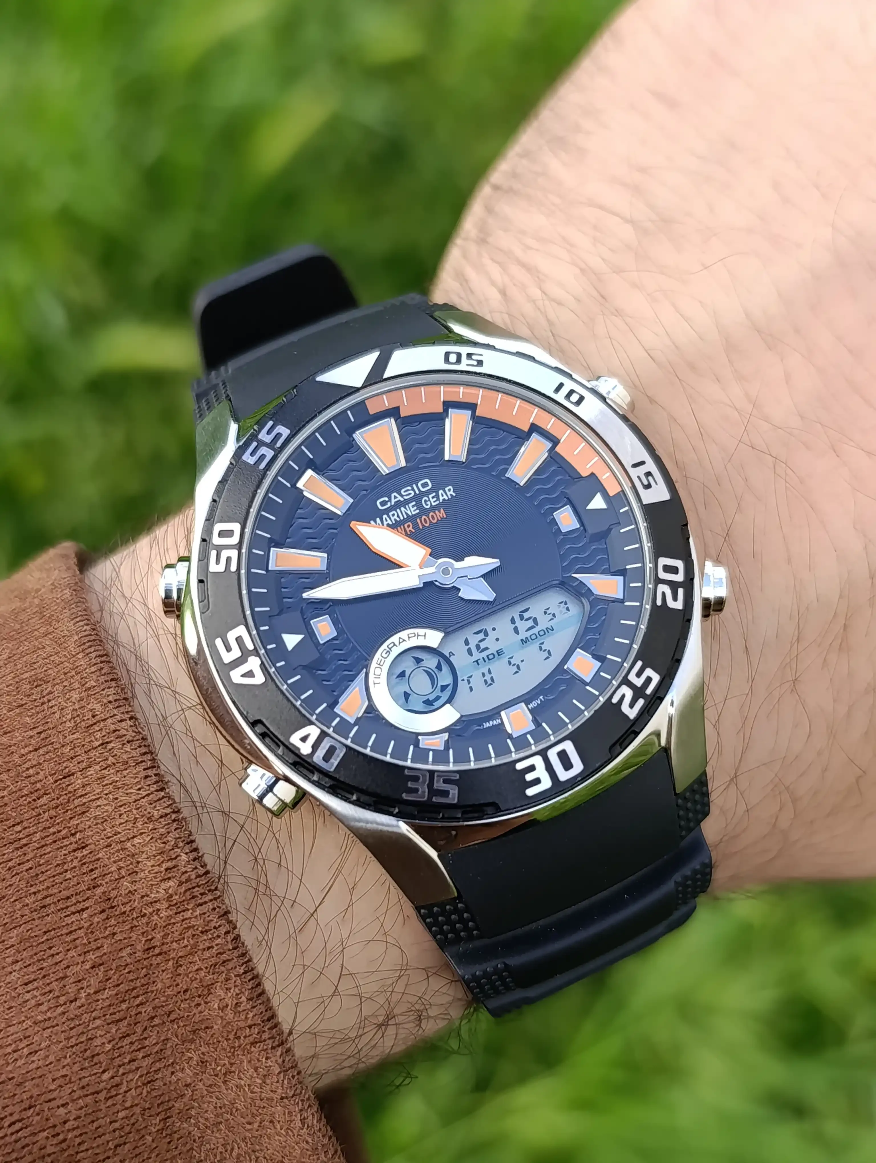 CASIO MARINE GEAR AMW-710-1AVDF ORIGINAL HOMME NEUVE WATER RESISTANT 100M