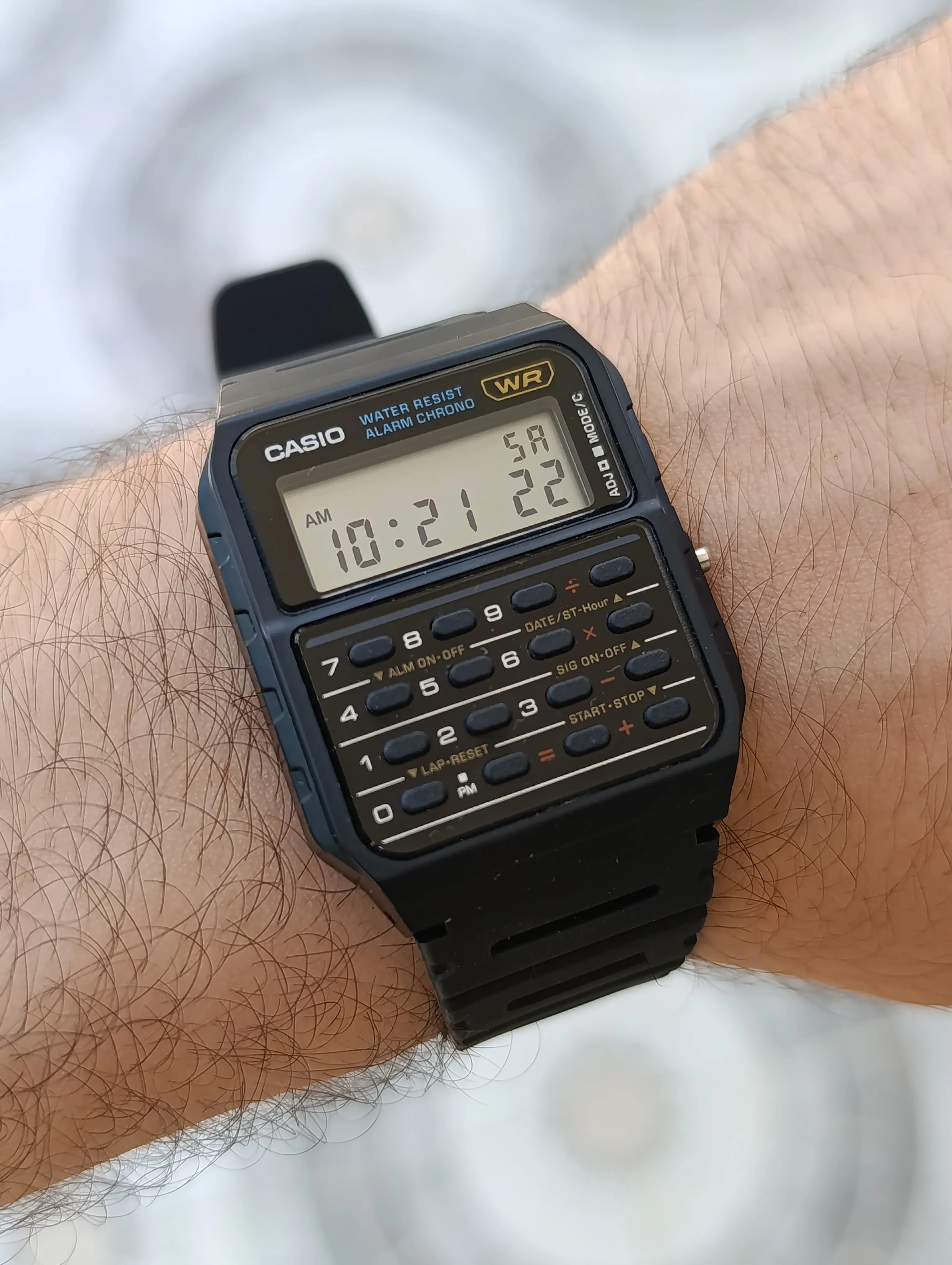 CASIO CA-53W-1 ORIGINAL   CALCULATRICE VINTAGE STYLE RÉTRO