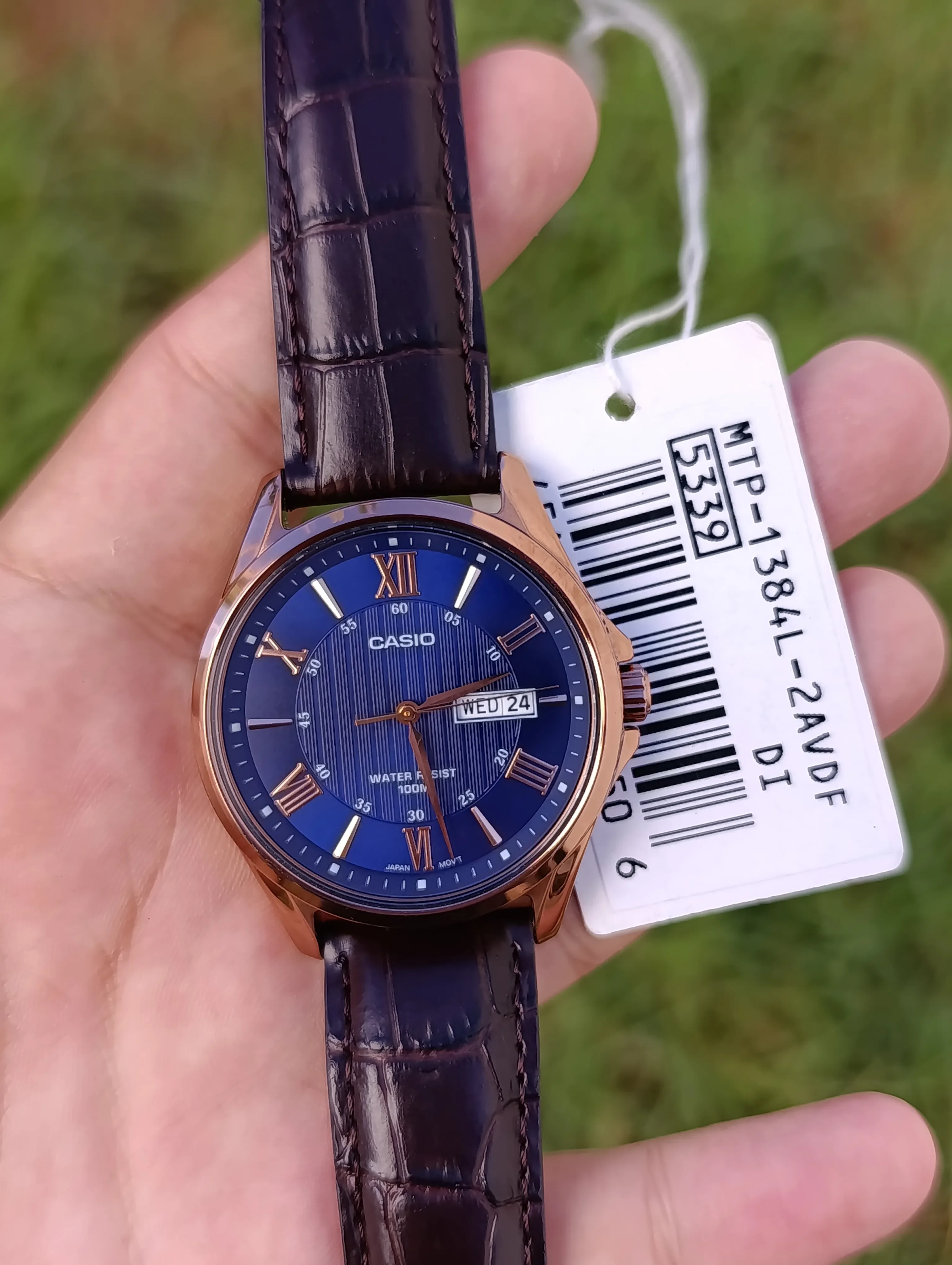 CASIO MTP-1384L-2AVDF ORIGNALE HOMME  NEUVE 100M
