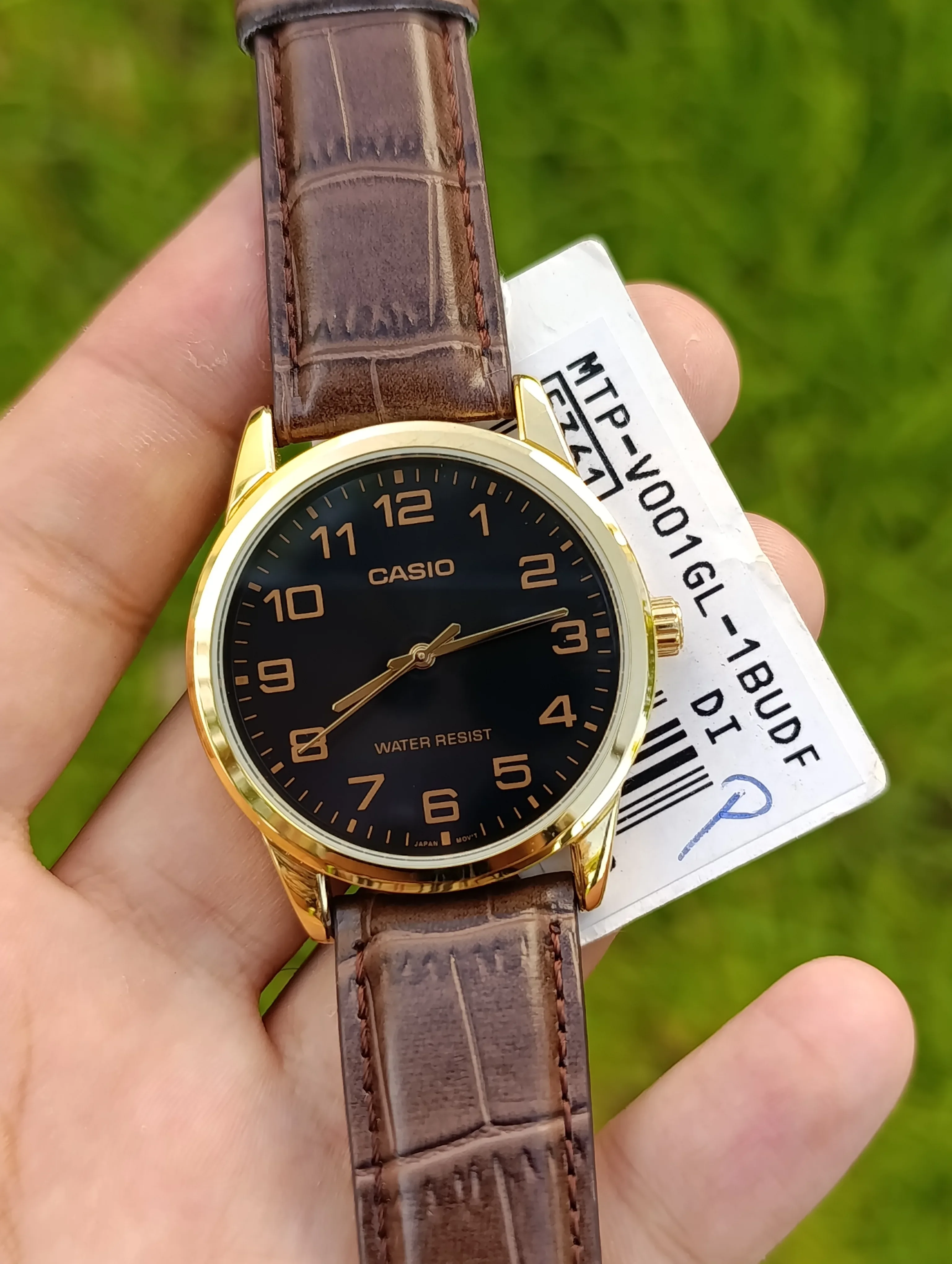 CASIO MTP-V001GL-1BUDF  ORIGINAL HOMME  NEUVE WATER RESISTANT