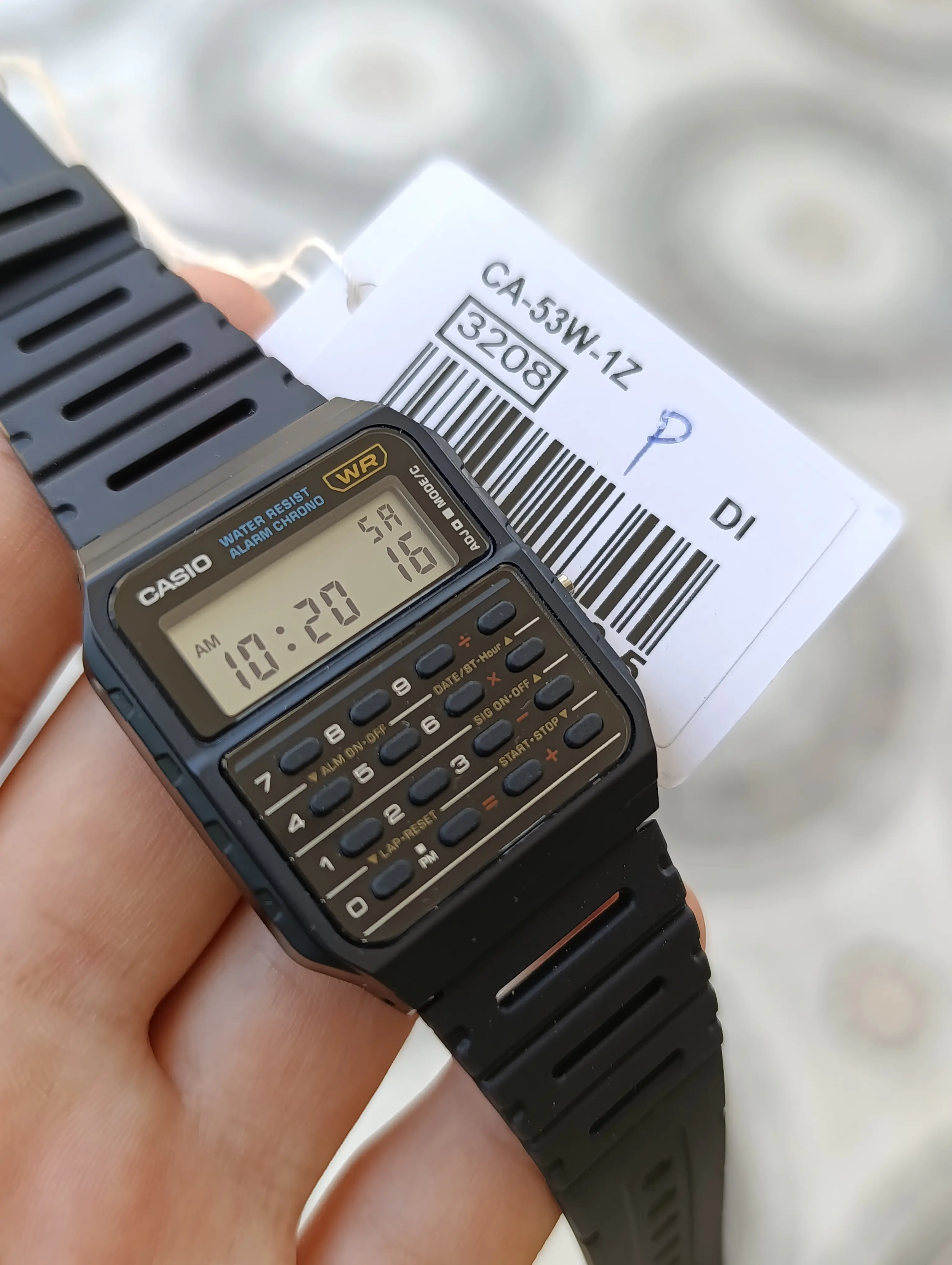 CASIO CA-53W-1 ORIGINAL   CALCULATRICE VINTAGE STYLE RÉTRO