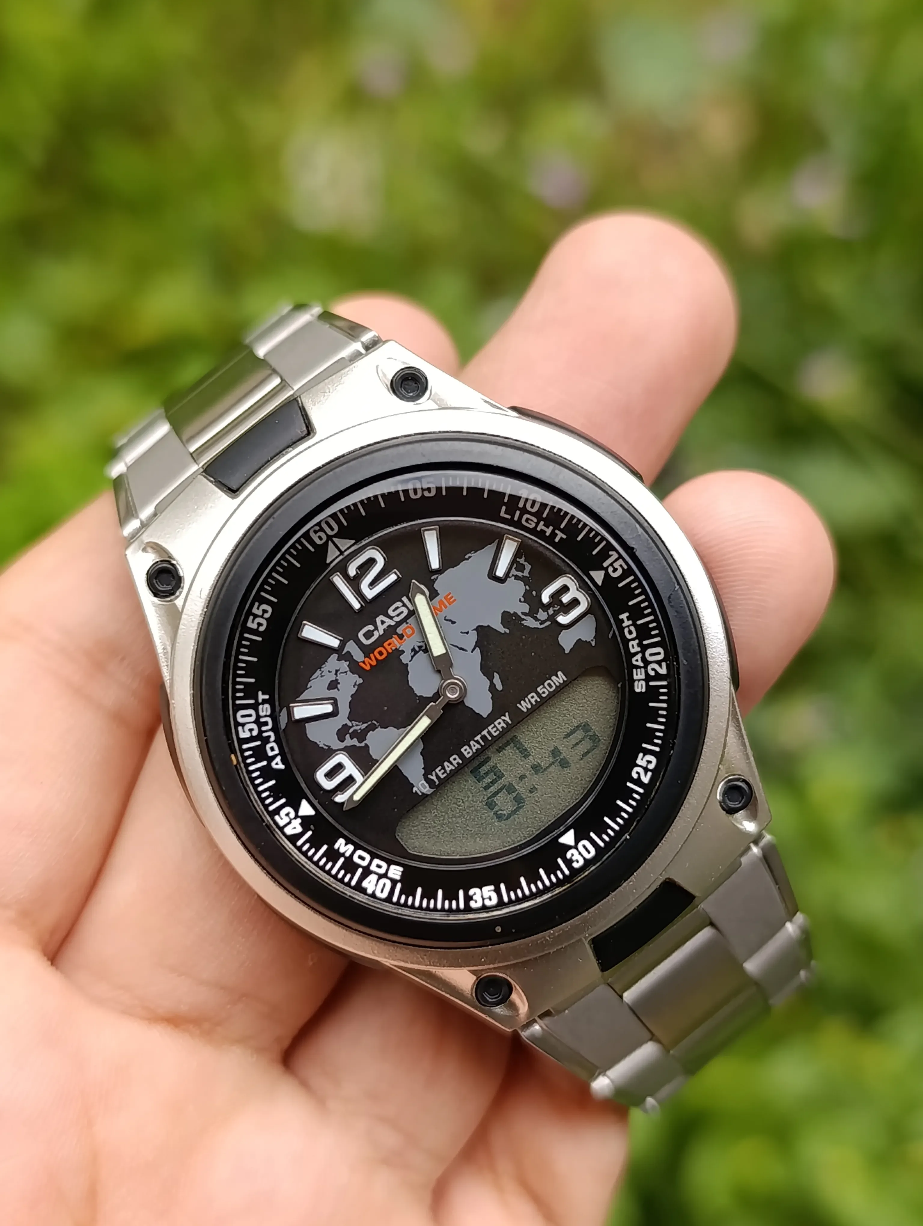 CASIO AW-80D-1A2VDF WORLD TIME ORIGINALE HOMME NEUVE WATER RESISTANT 50M
