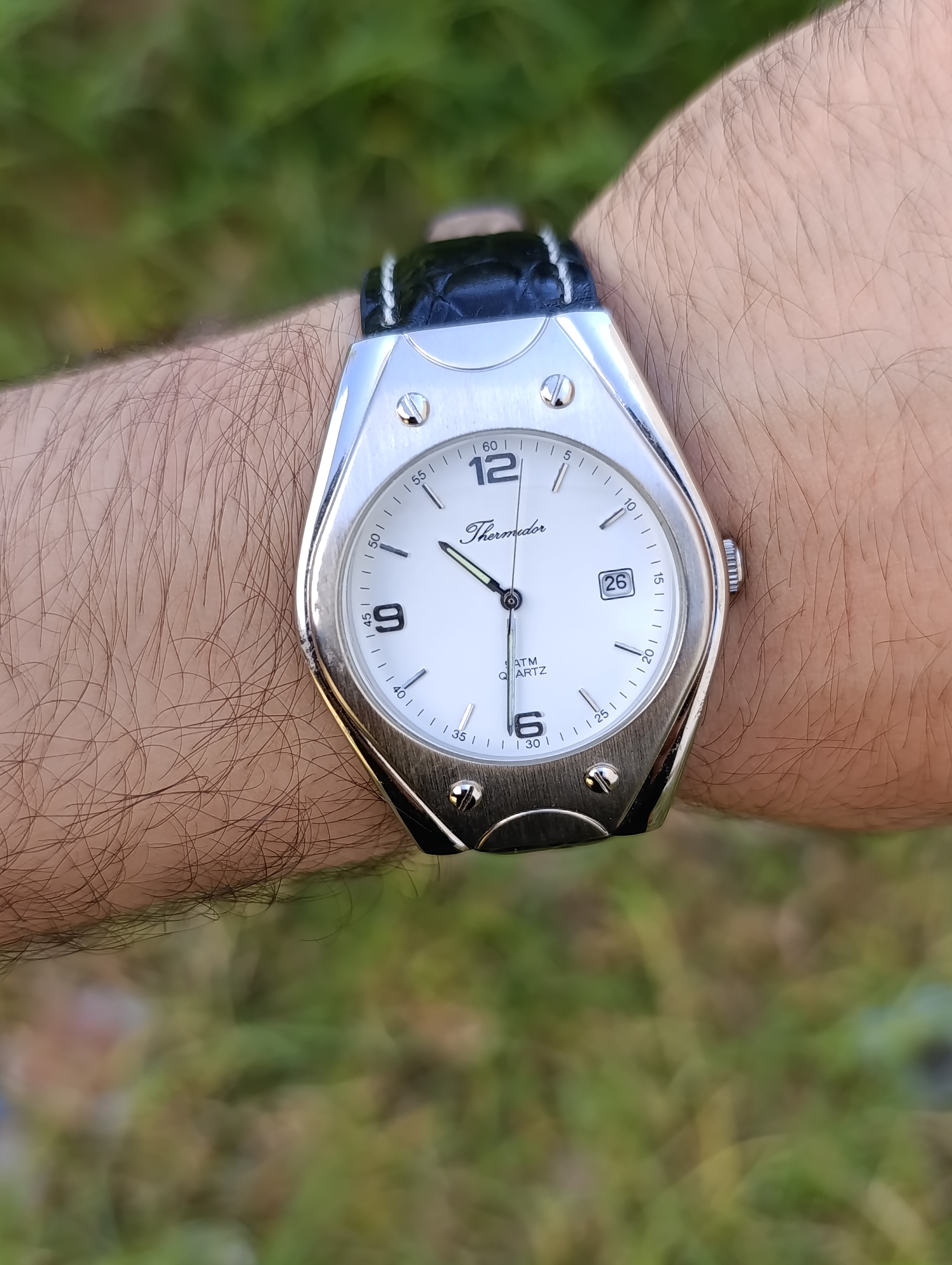 MONTRE THERMIDOR  CLASSIQUE ORIGINAL NEUVE QUARTZ WR 5ATM JELD