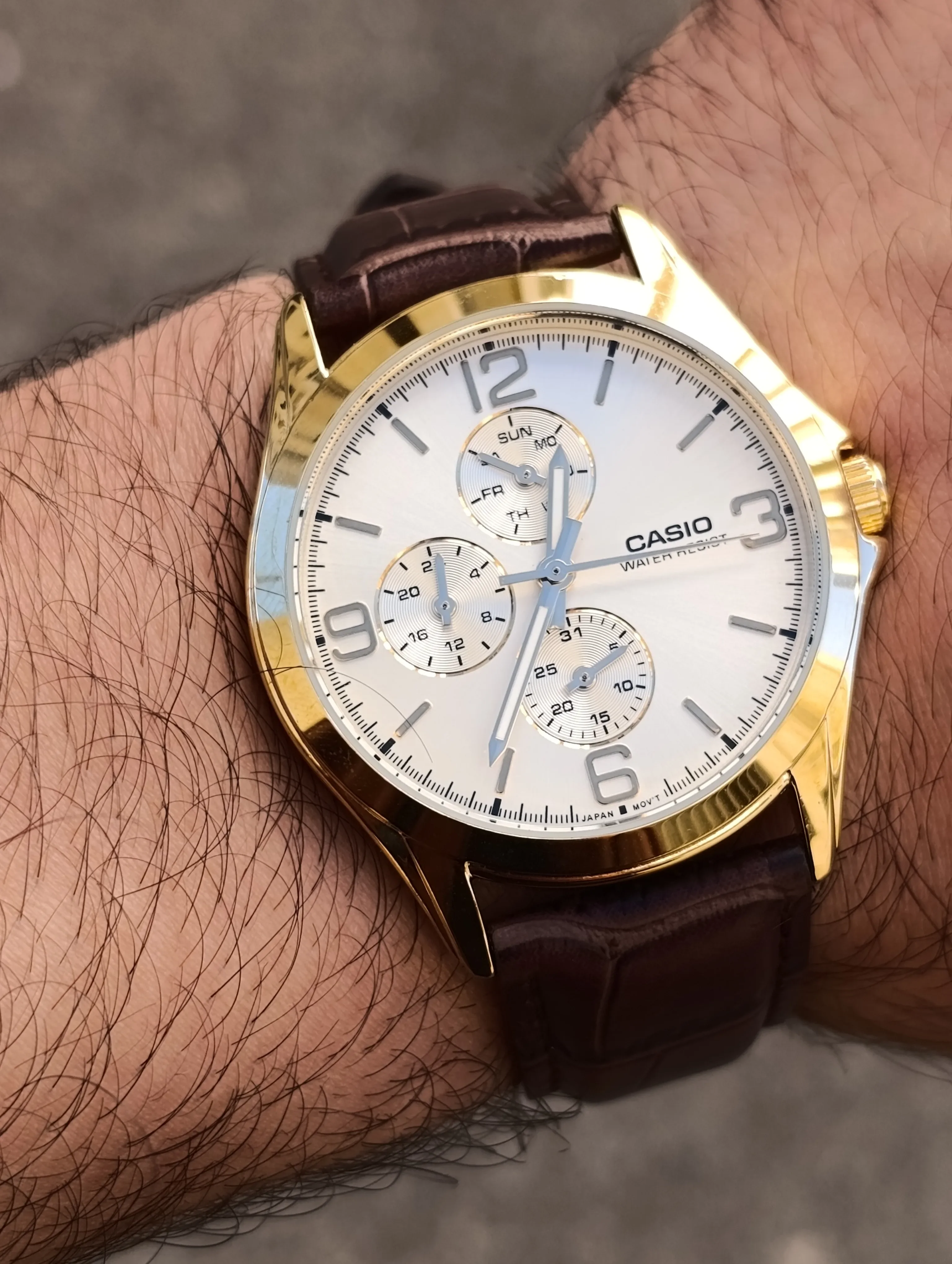 MONTRE CASIO MTP-V301GL-9AUDF HOMME  MULTIFONCTION  NEUVE