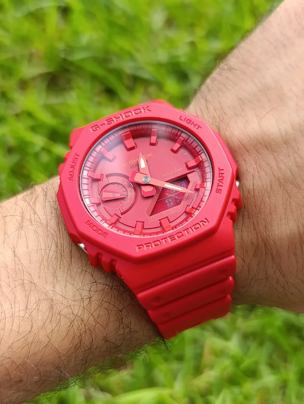 CASIO G-SHOCK GA-2100-4AER HOMME WR 20BAR