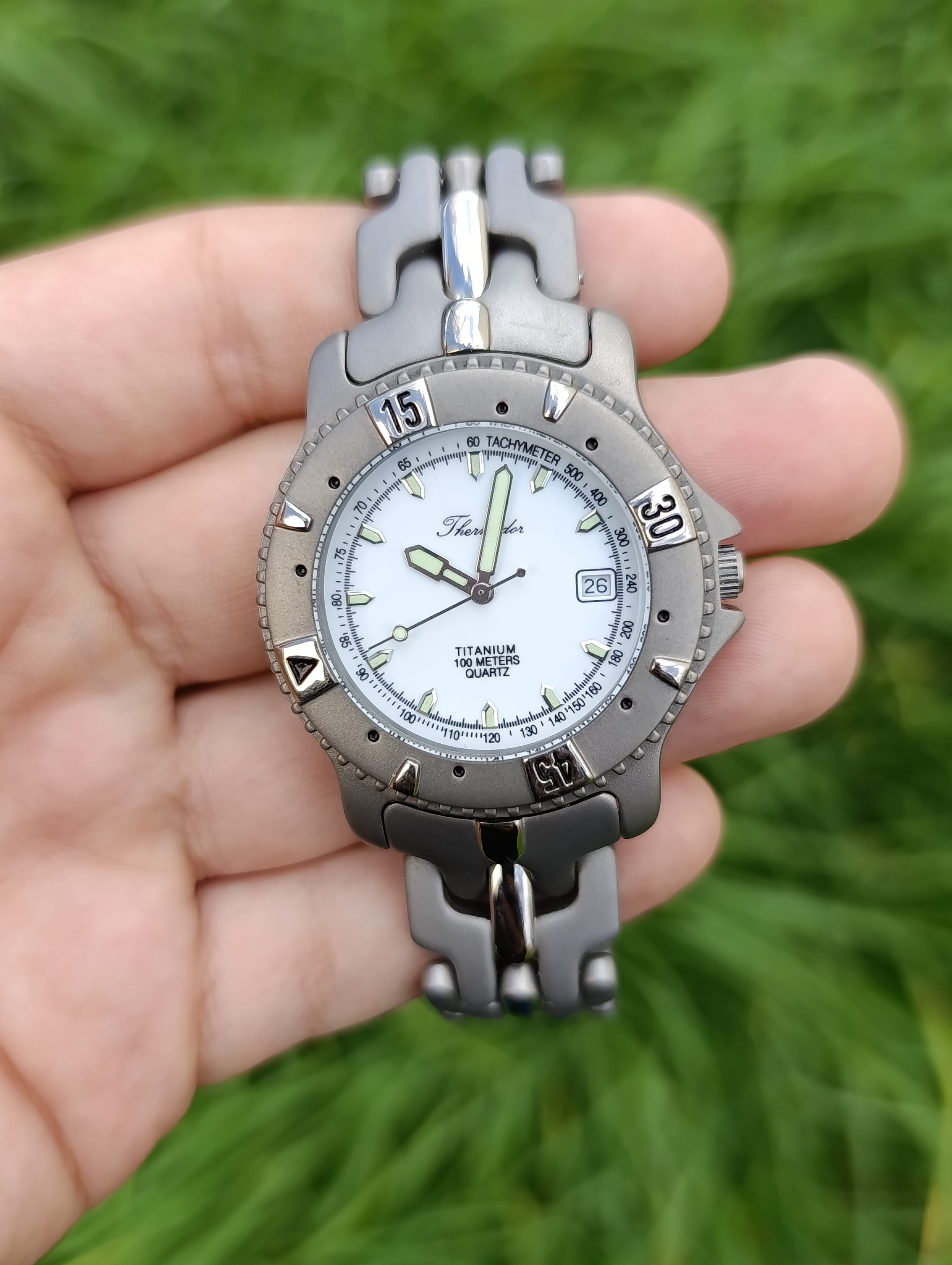 MONTRE THERMIDOR 887673 HOMME ORIGINAL TITANIUM