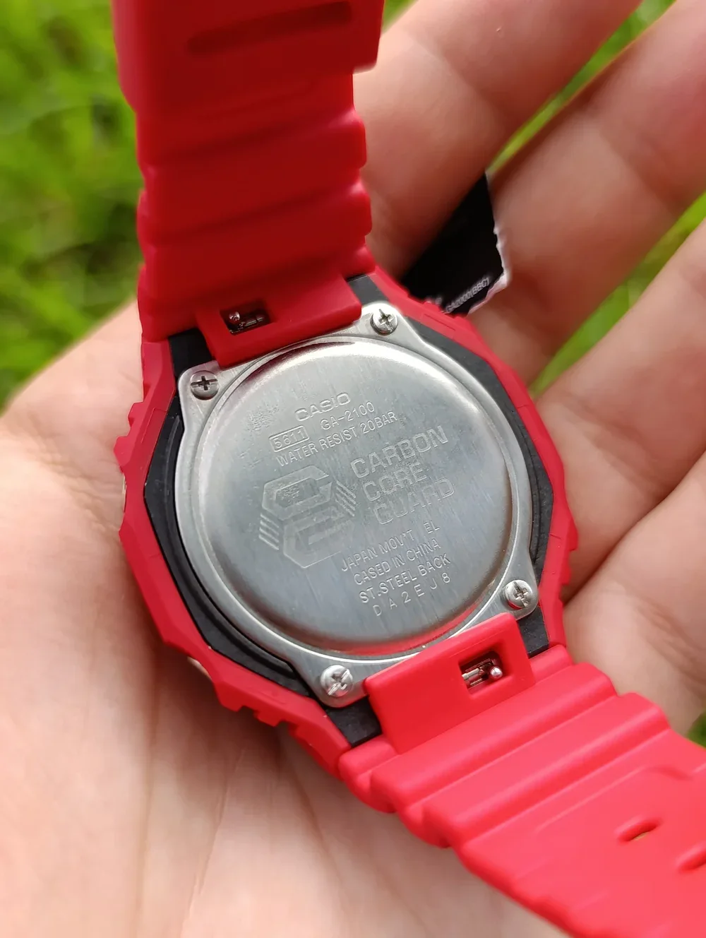 CASIO G-SHOCK GA-2100-4AER HOMME WR 20BAR