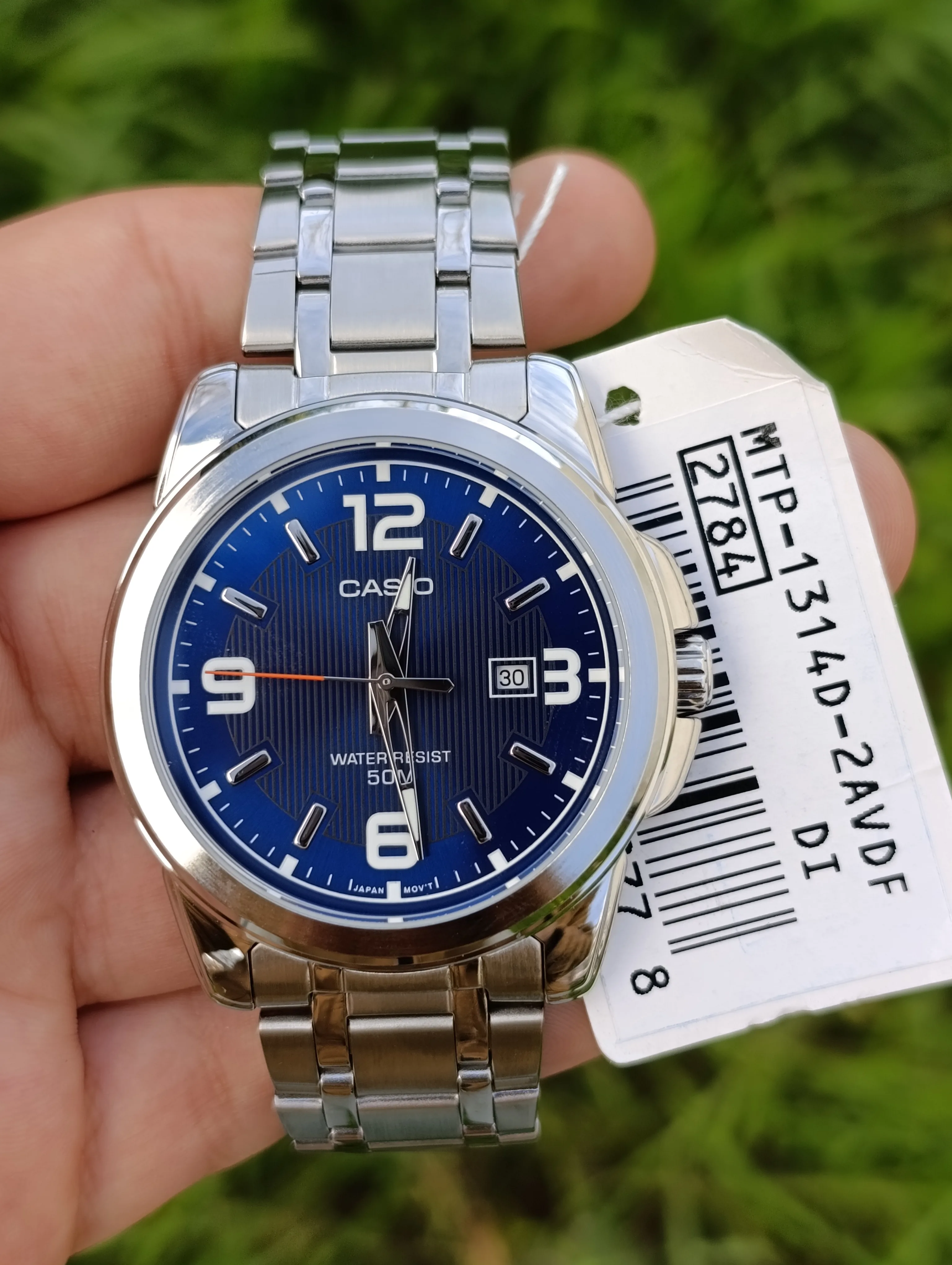 CASIO MTP-1314D-2AVDF ORIGINAL HOMM NEUVE WATER RESISTANT 50M