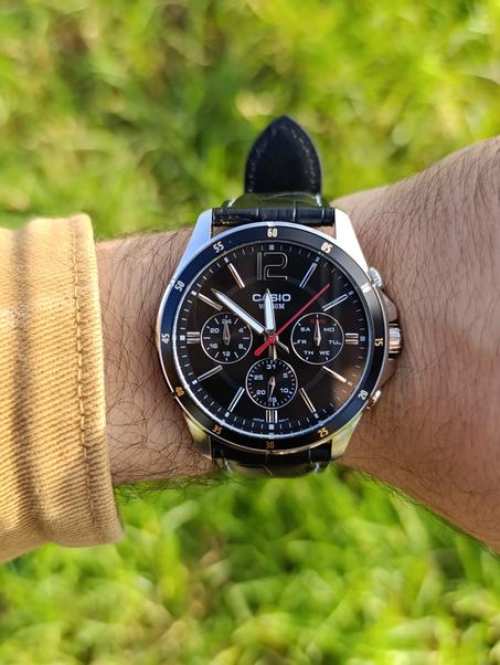 CASIO MTP-1374L-1AVDF  CHRONO ORIGINAL HOMME NEUVE QUARTZ WR 50M JELD