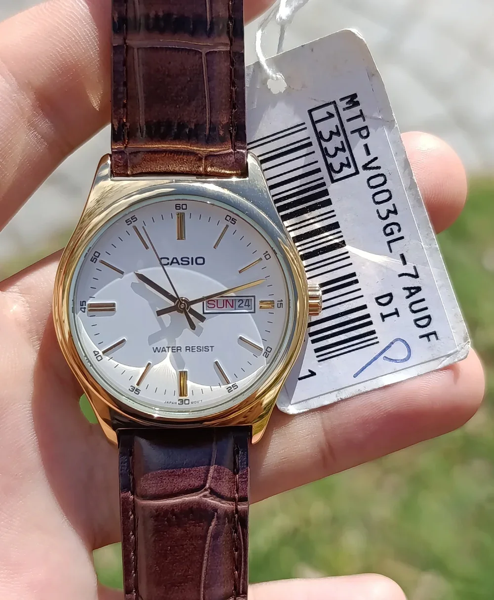 MONTRE CASIO HOMME MTP-V003GL-7AUDF NEUVE WR CLASSIQUE JELD