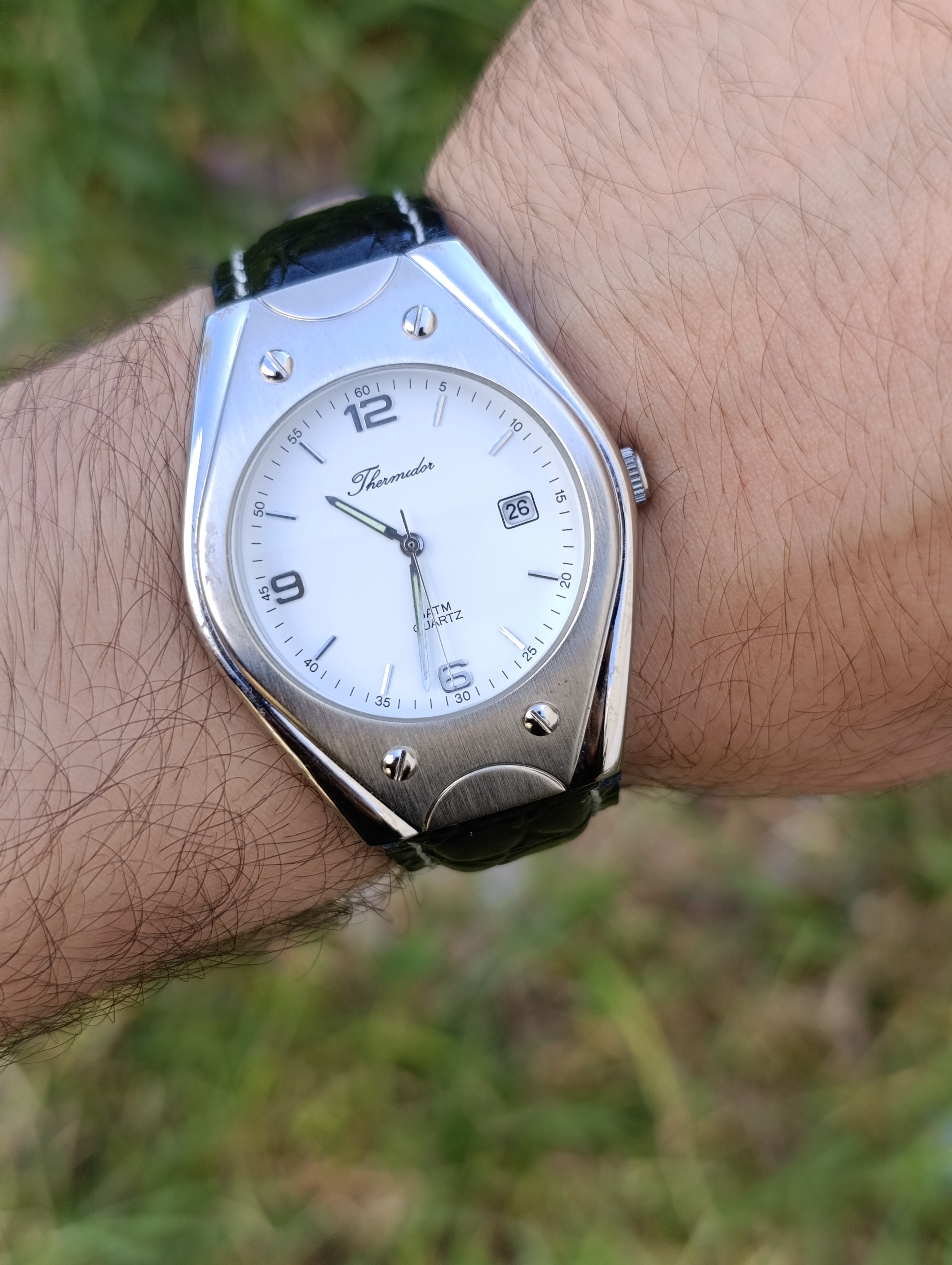 MONTRE THERMIDOR  CLASSIQUE ORIGINAL NEUVE QUARTZ WR 5ATM JELD