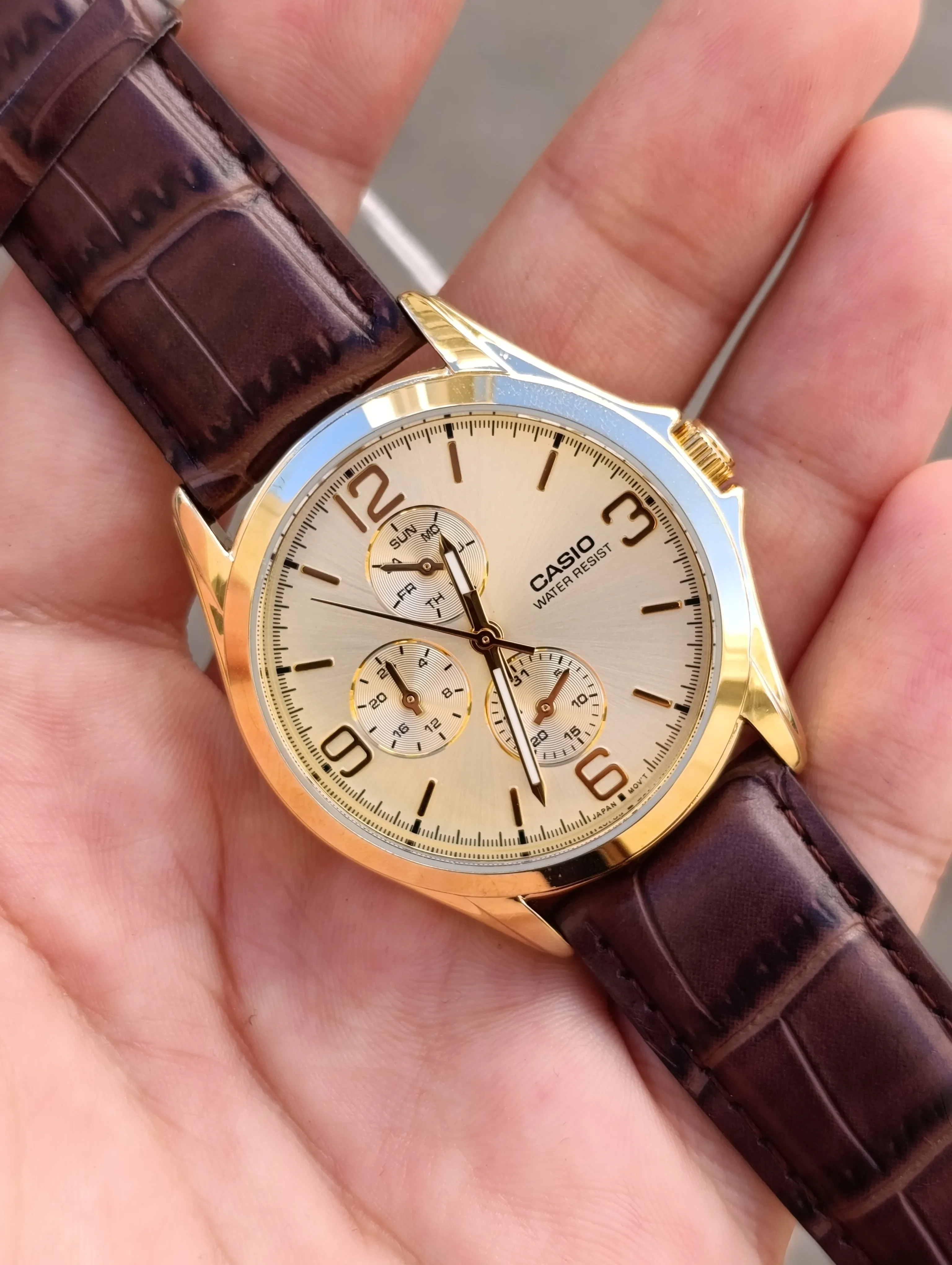 MONTRE CASIO MTP-V301GL-9AUDF HOMME  MULTIFONCTION  NEUVE