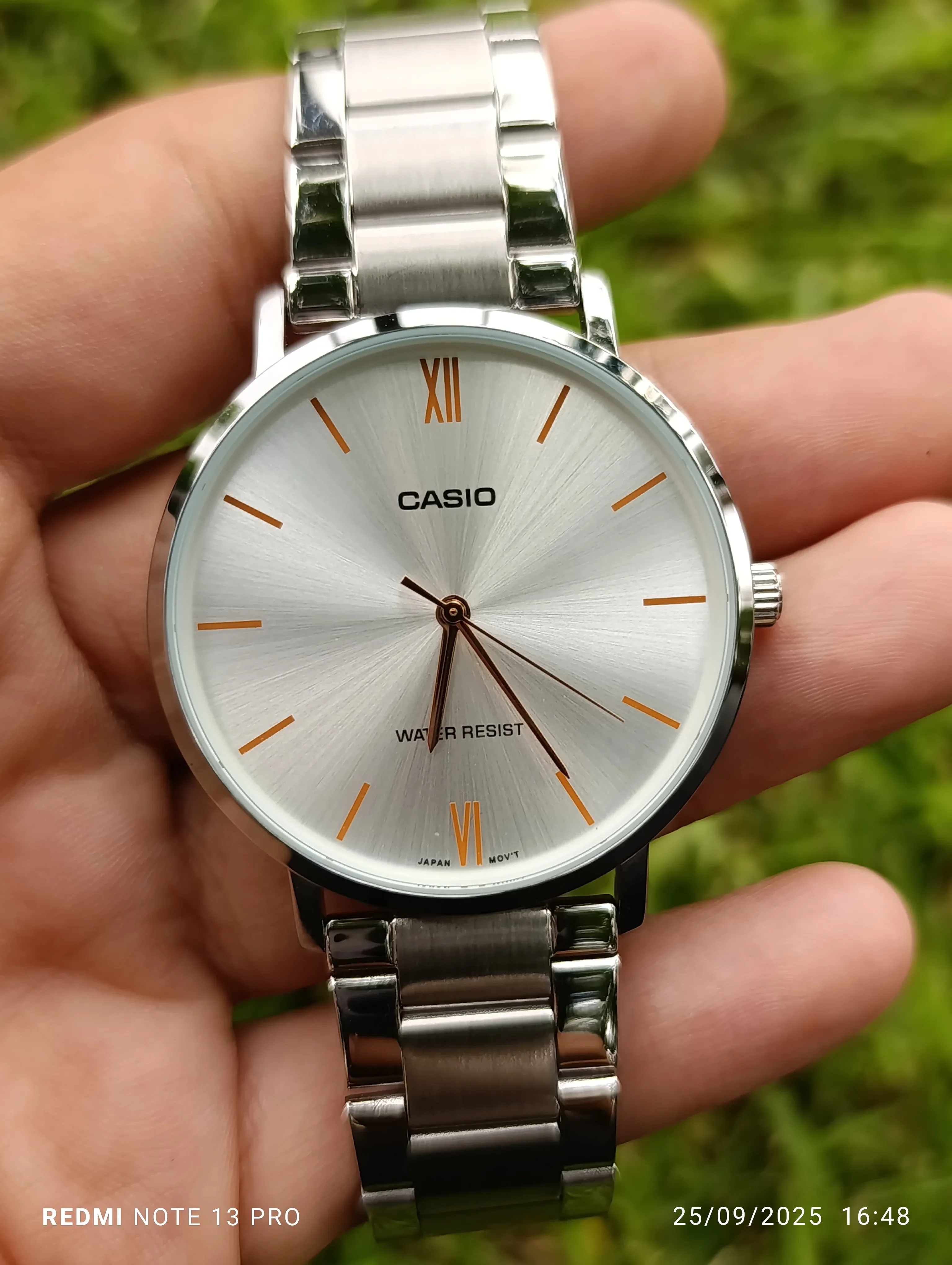 CASIO MTP-VT01D-7BUDF HOMME ORIGINAL NEUVE WATER RESISITANT STAINLESS STEEL