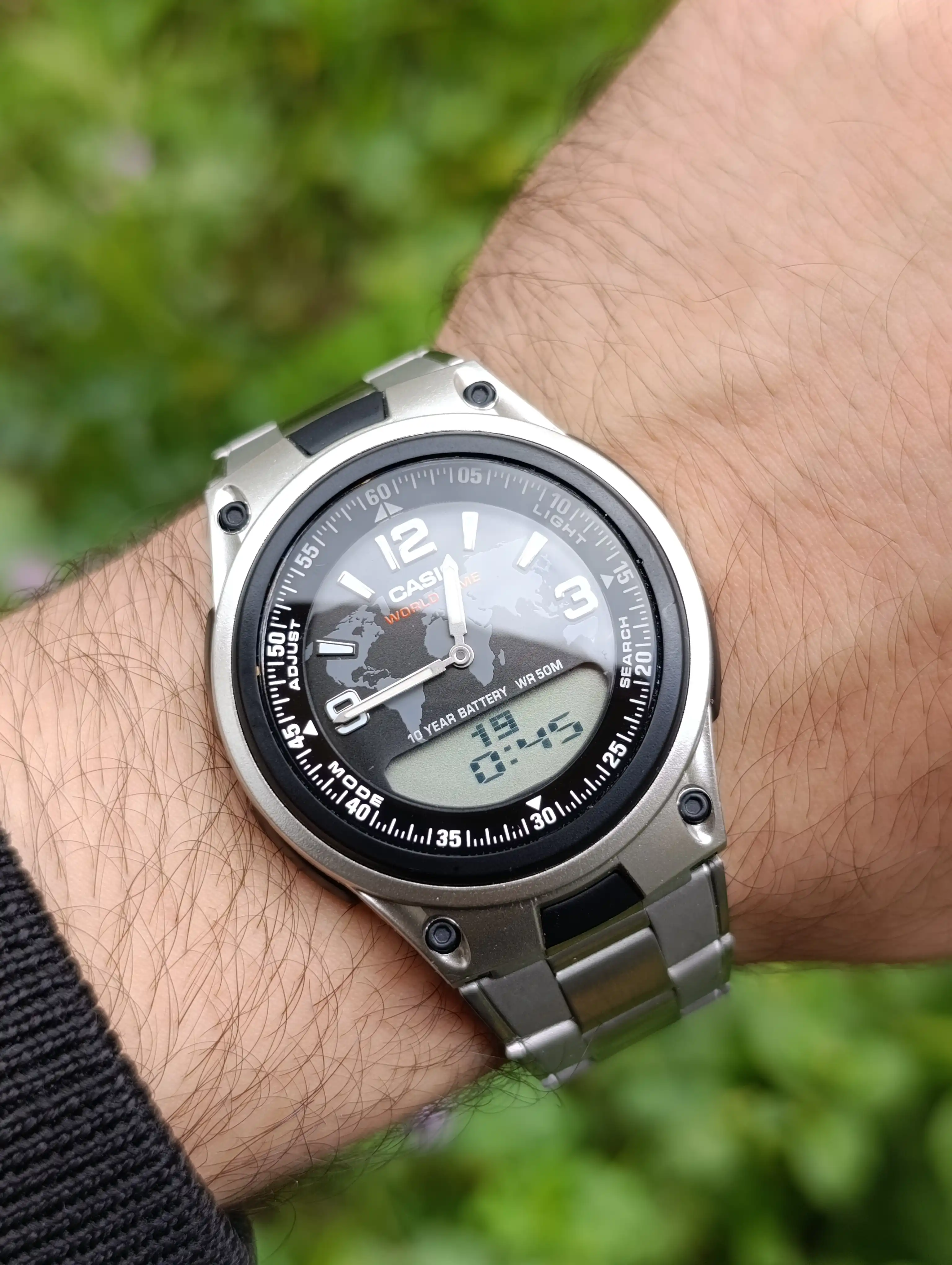 CASIO AW-80D-1A2VDF WORLD TIME ORIGINALE HOMME NEUVE WATER RESISTANT 50M