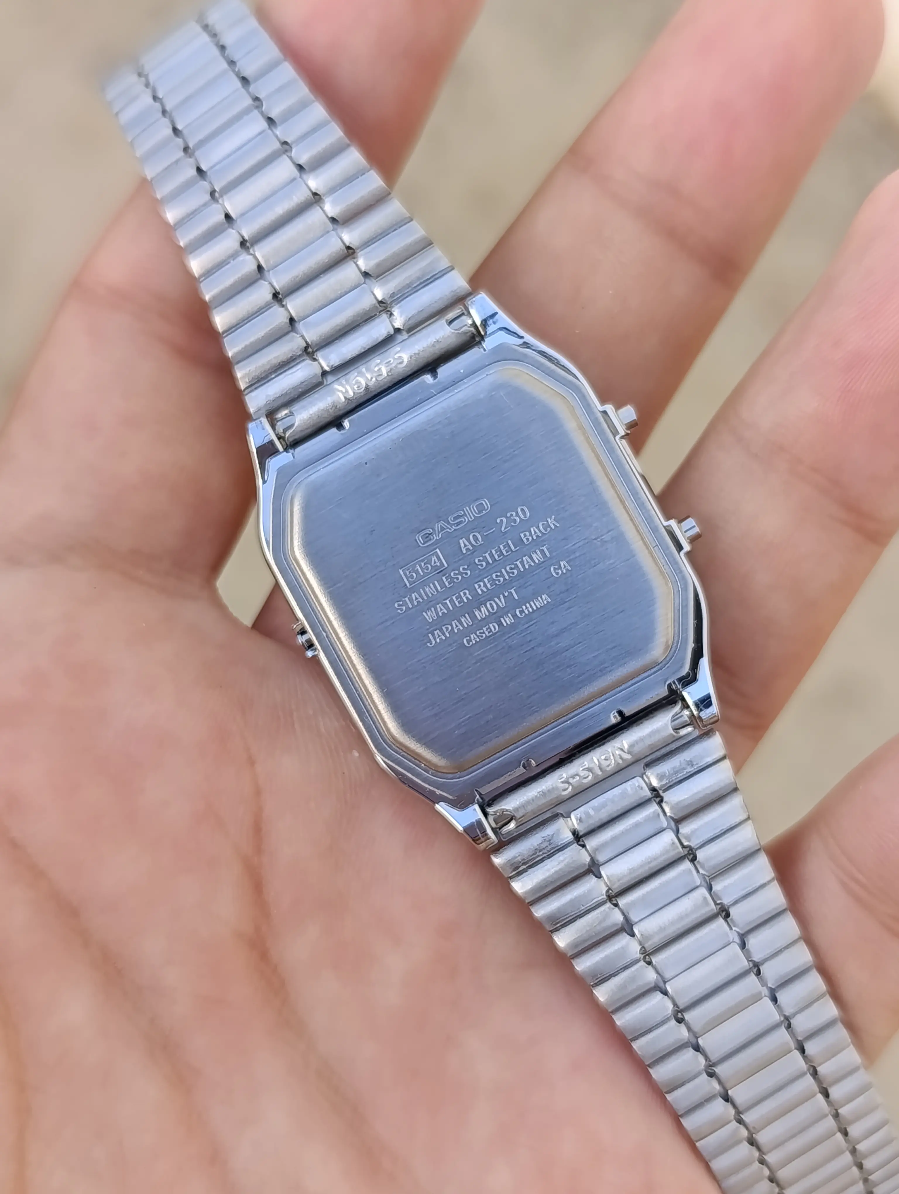 CASIO  AQ-230Q-2A1MQYES ORIGINAL HOMME NEUE WATER RESISITANT