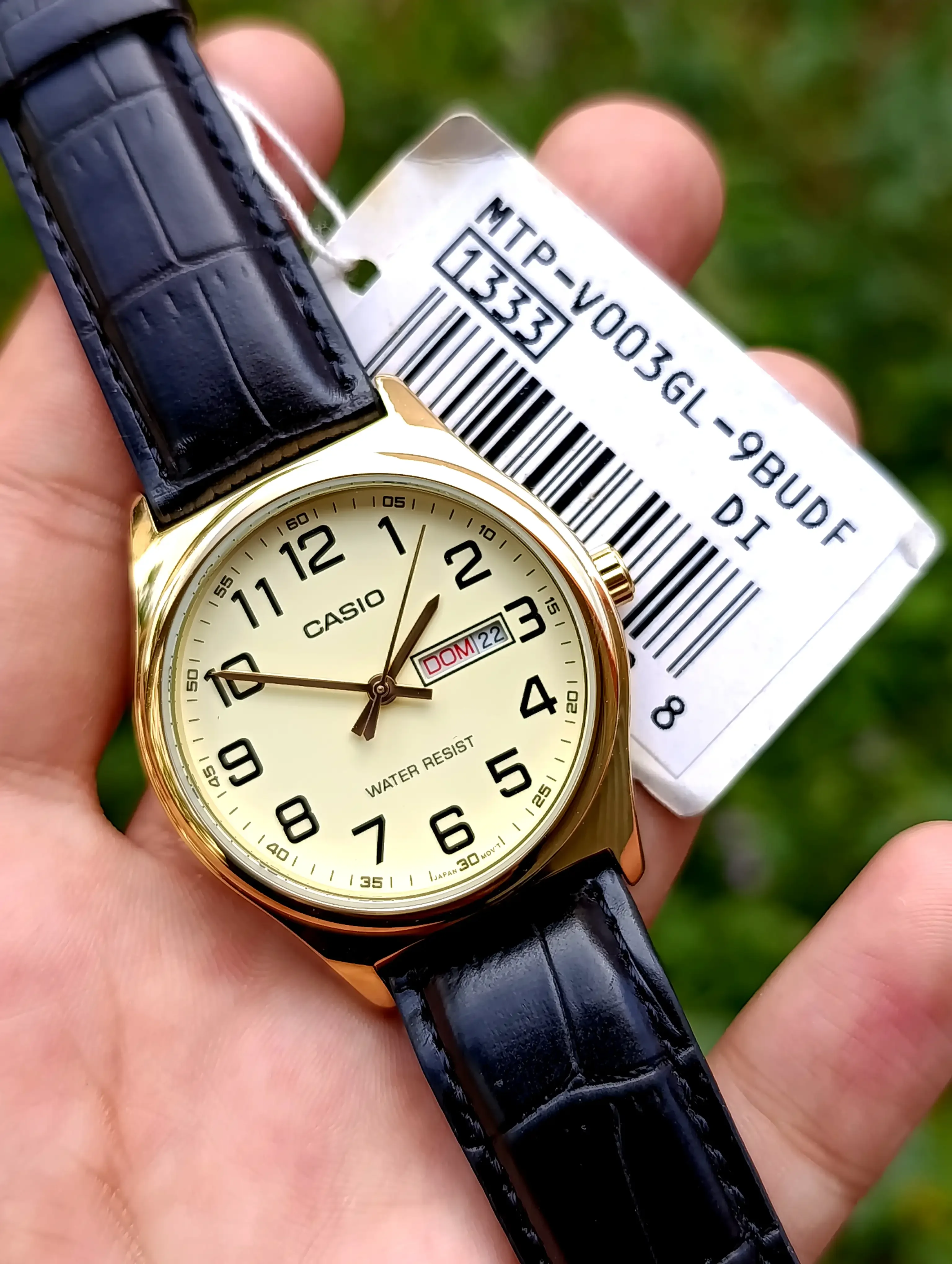 CASIO MTP-V003GL-9BUDF ORIGINAL HOMME NEUVE WATER RESISTANT