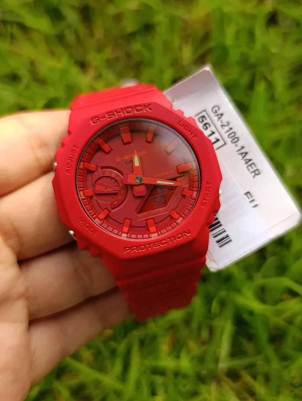 CASIO G-SHOCK GA-2100-4AER HOMME WR 20BAR