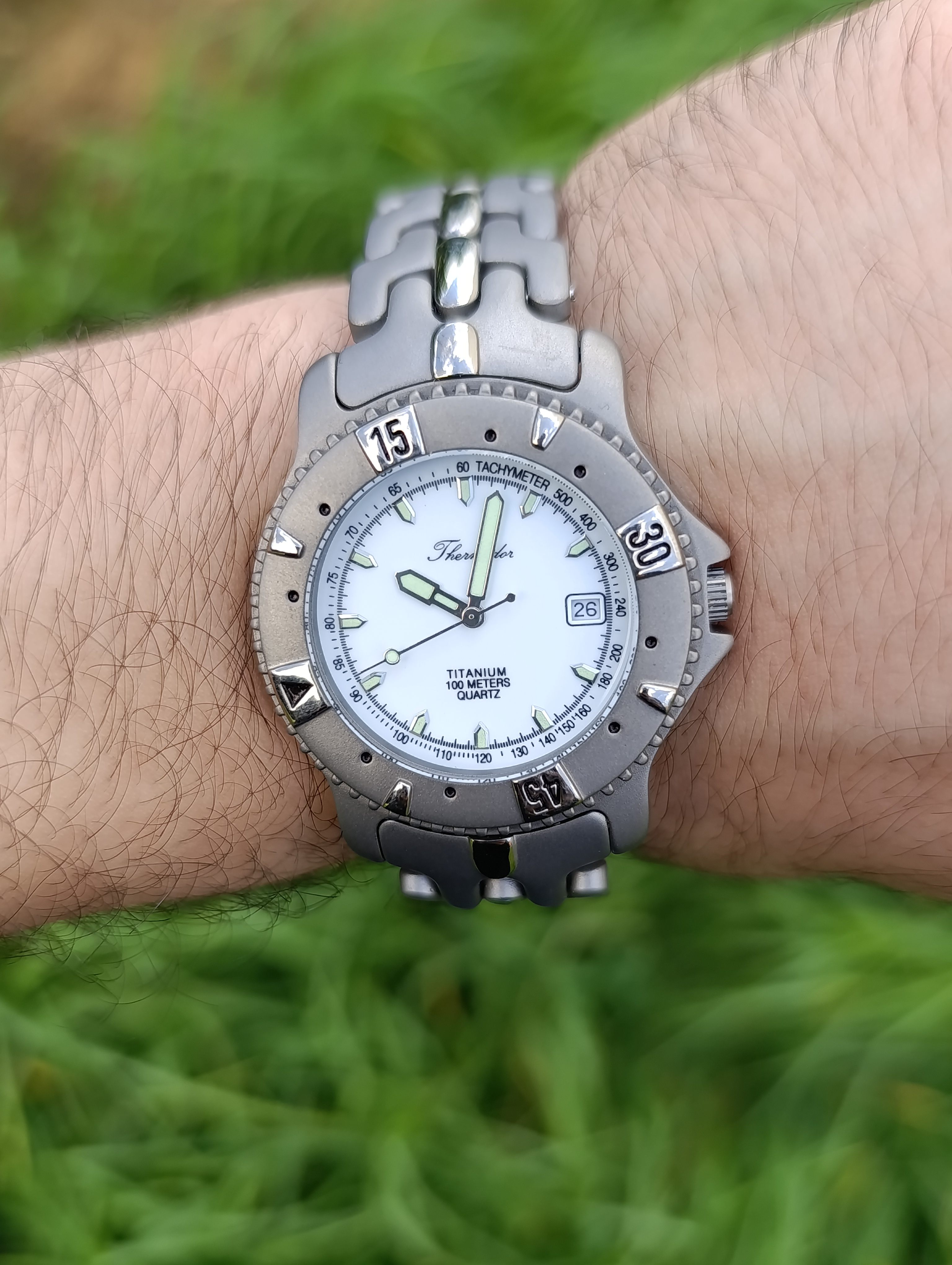 MONTRE THERMIDOR 887673 HOMME ORIGINAL TITANIUM