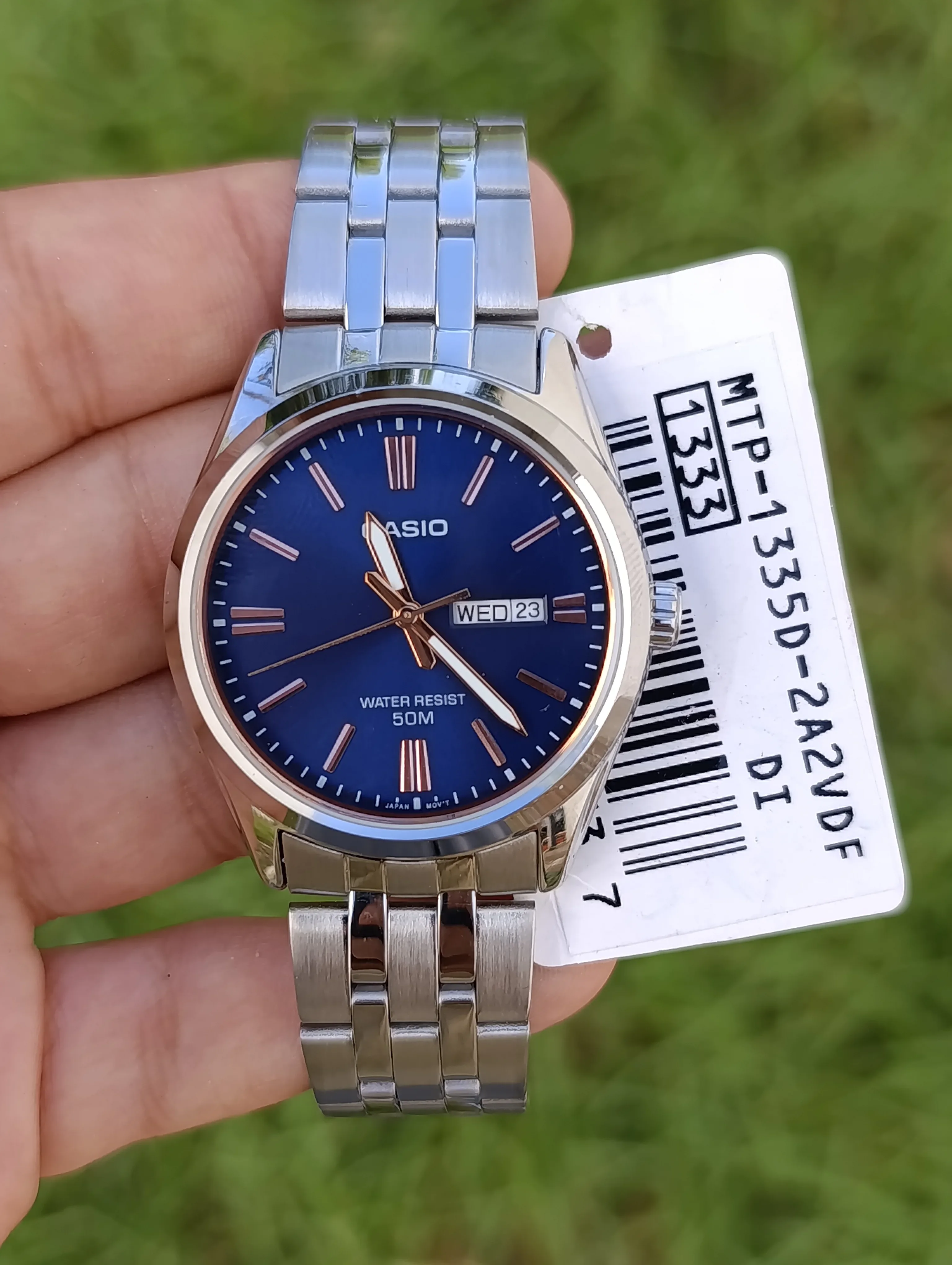 CASIO MTP-1335D-2A2UDF HOMME ORIGINAL NEUVE QUARTZ WATER RESISTANT 50 METRES
