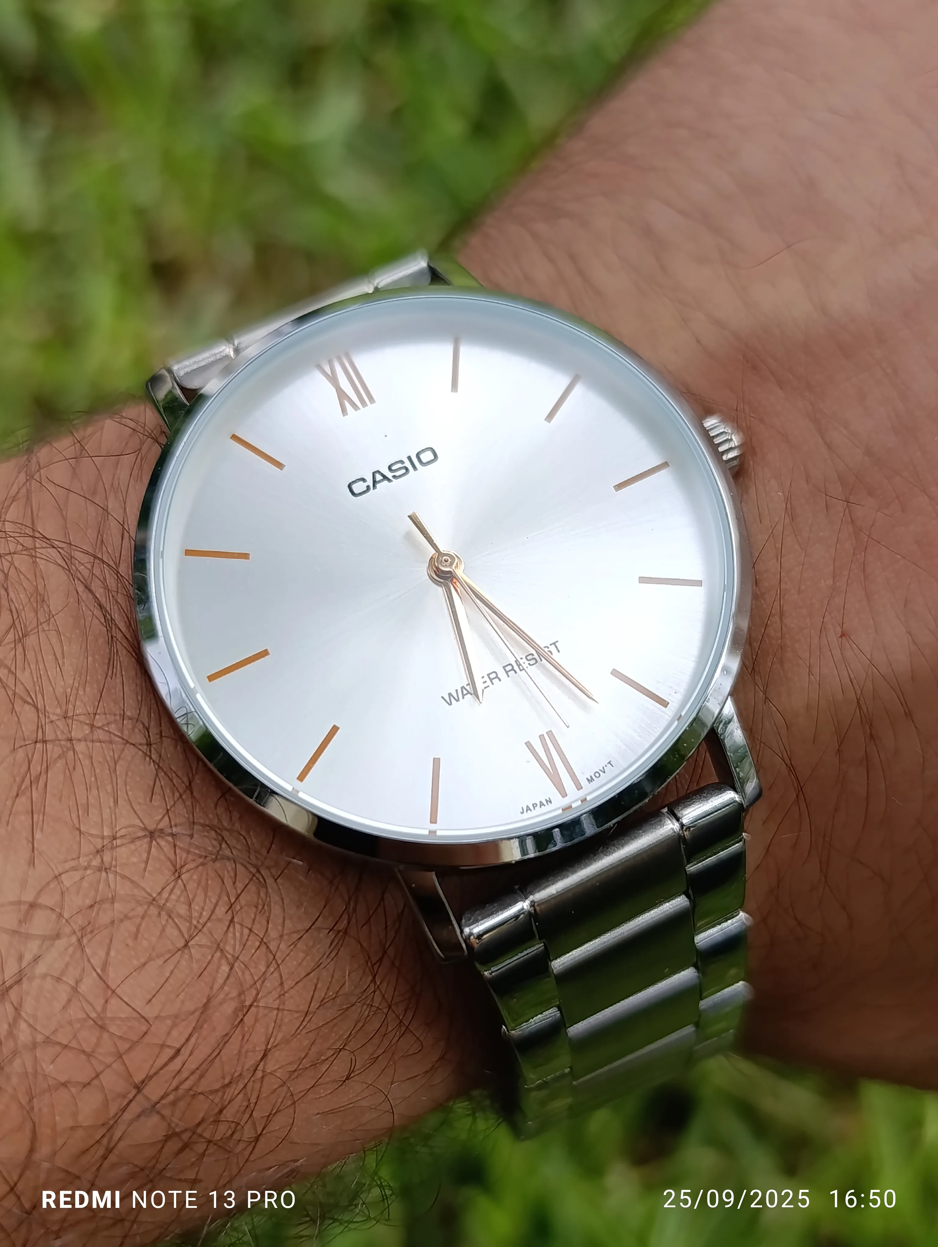 CASIO MTP-VT01D-7BUDF HOMME ORIGINAL NEUVE WATER RESISITANT STAINLESS STEEL