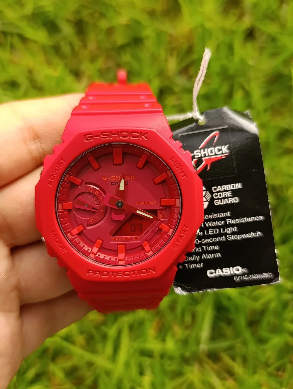 CASIO G-SHOCK GA-2100-4AER HOMME WR 20BAR