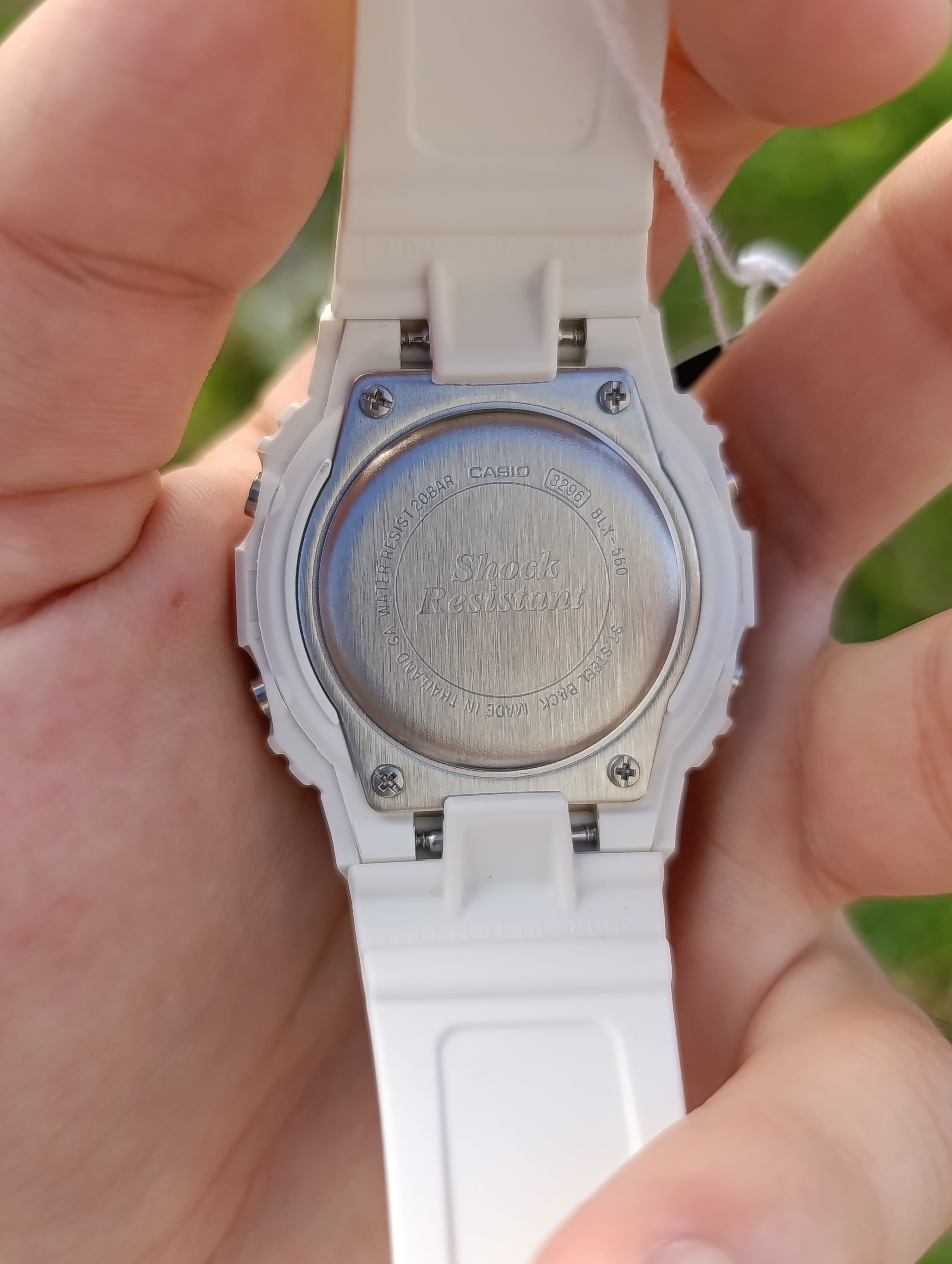 MONTRE CASIO BABY-G BLANCHE  BLX-560-7DR ORIGINAL FEMME WR 20 BAR