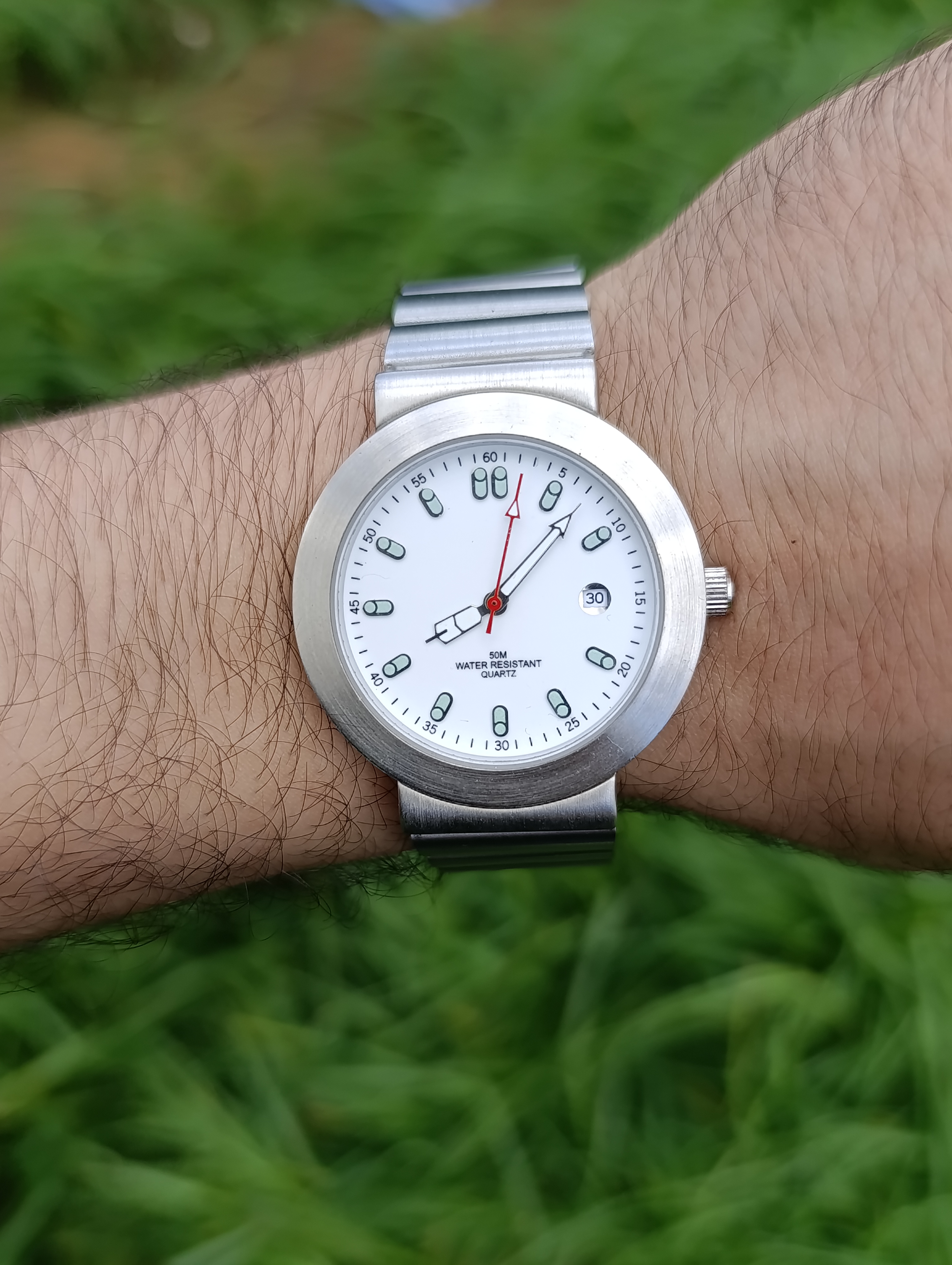 MONTRE CLASSIQUE   ORIGINAL NEUVE WR 50M  STAINLESS STEEL