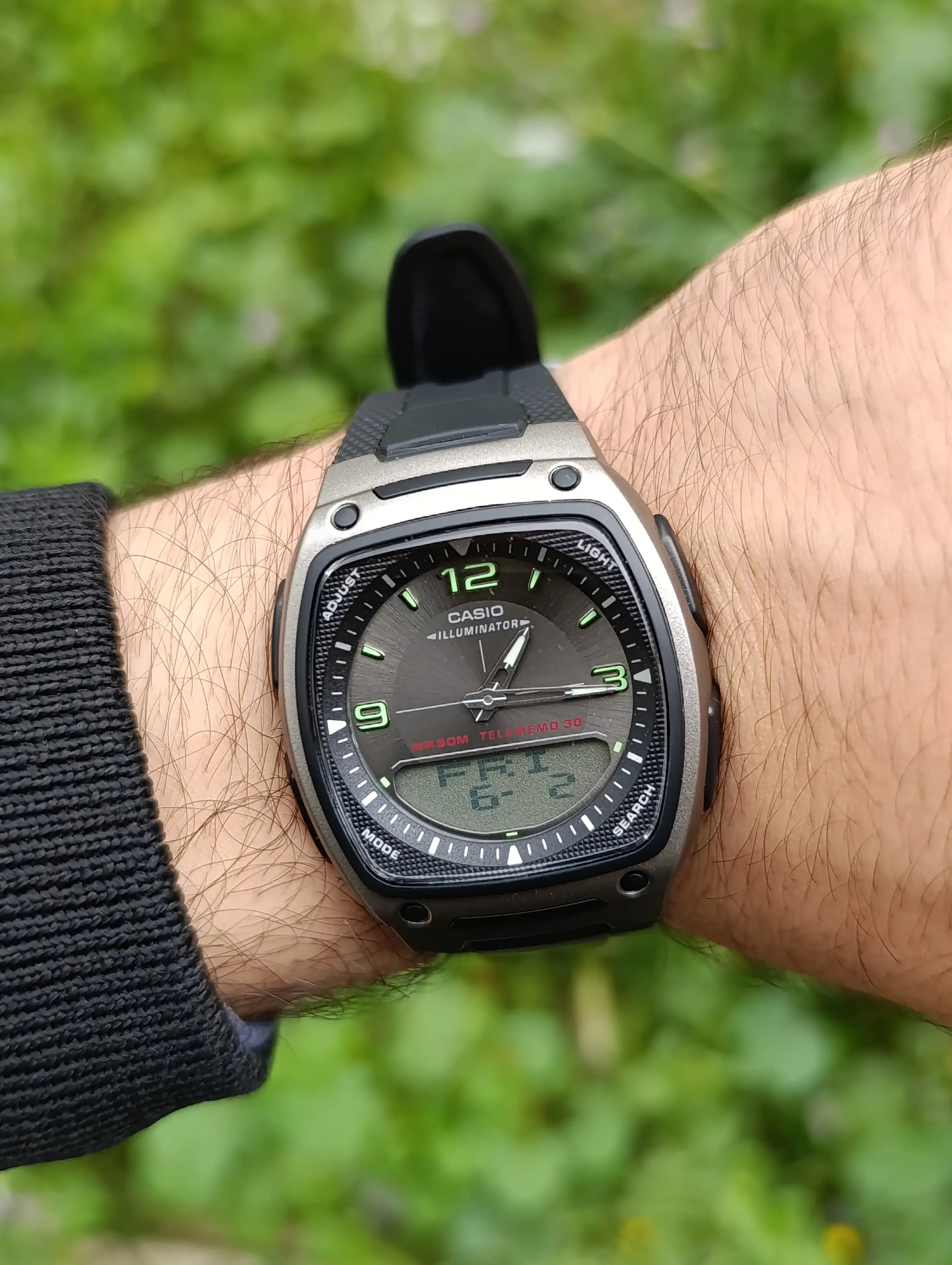 CASIO AW-81-1A1VDF  TELEMEMO 30 ORIGINALE NEUVE HOMME WATER RESISTANT 50M