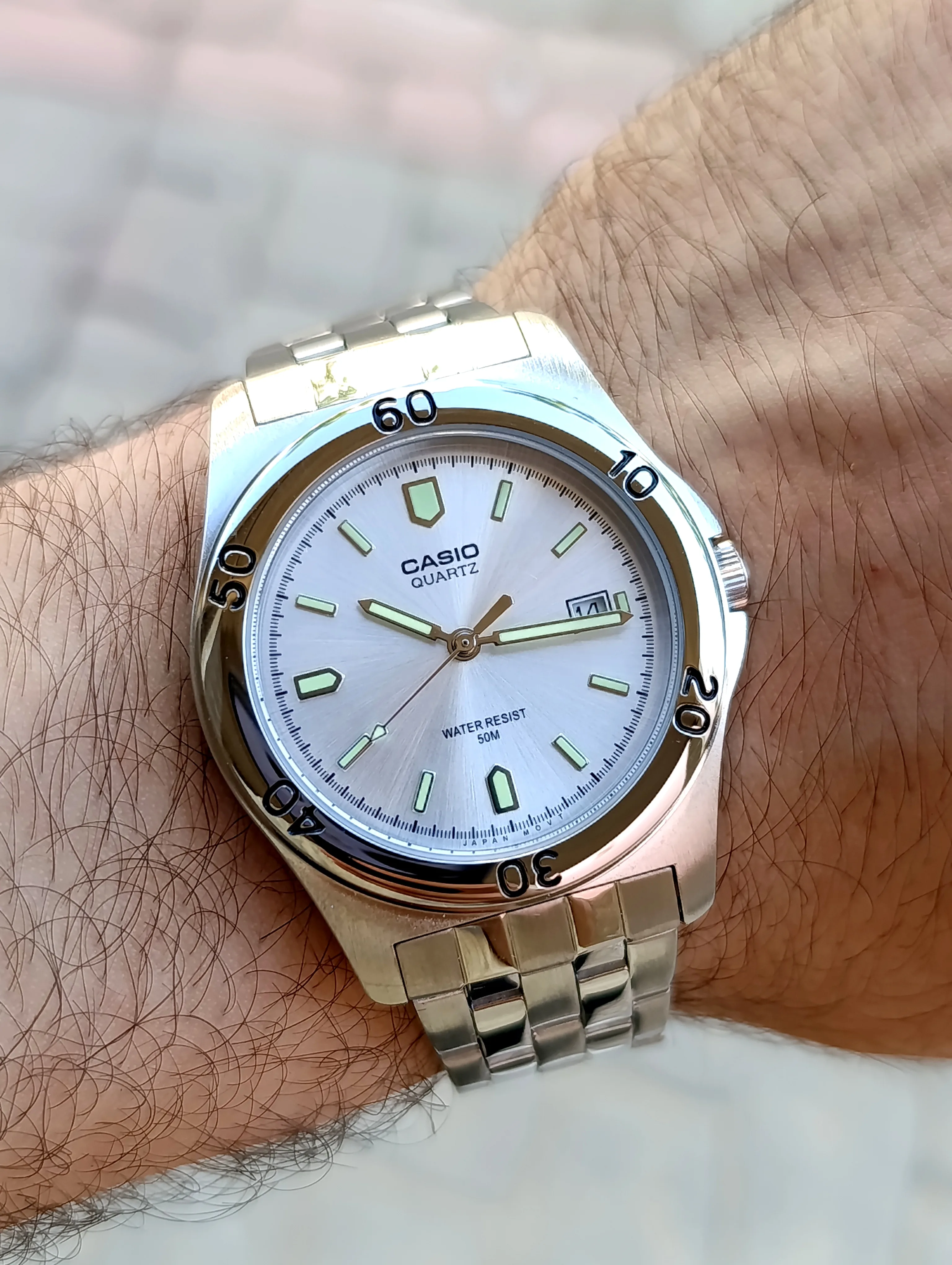 CASIO MTP-1213A-7AVDF ORIGINAL HOMME NEUVE QUARTZ WATER RESISTANT 50M
