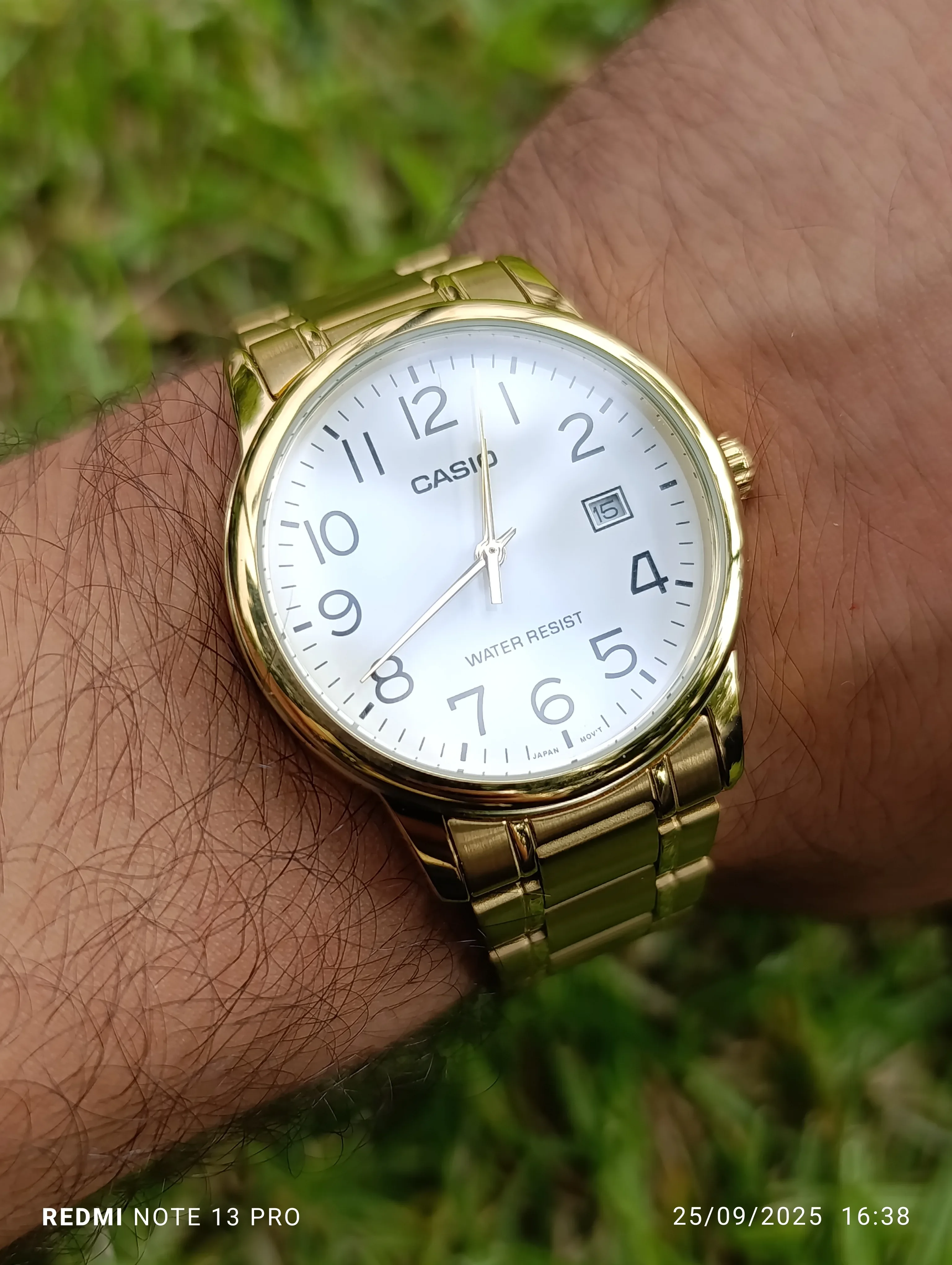 CASIO MTP-V002G-7B2UDF ORIGINAL HOMME NEUVE WATER RESISITANT STAINLESS STEEL