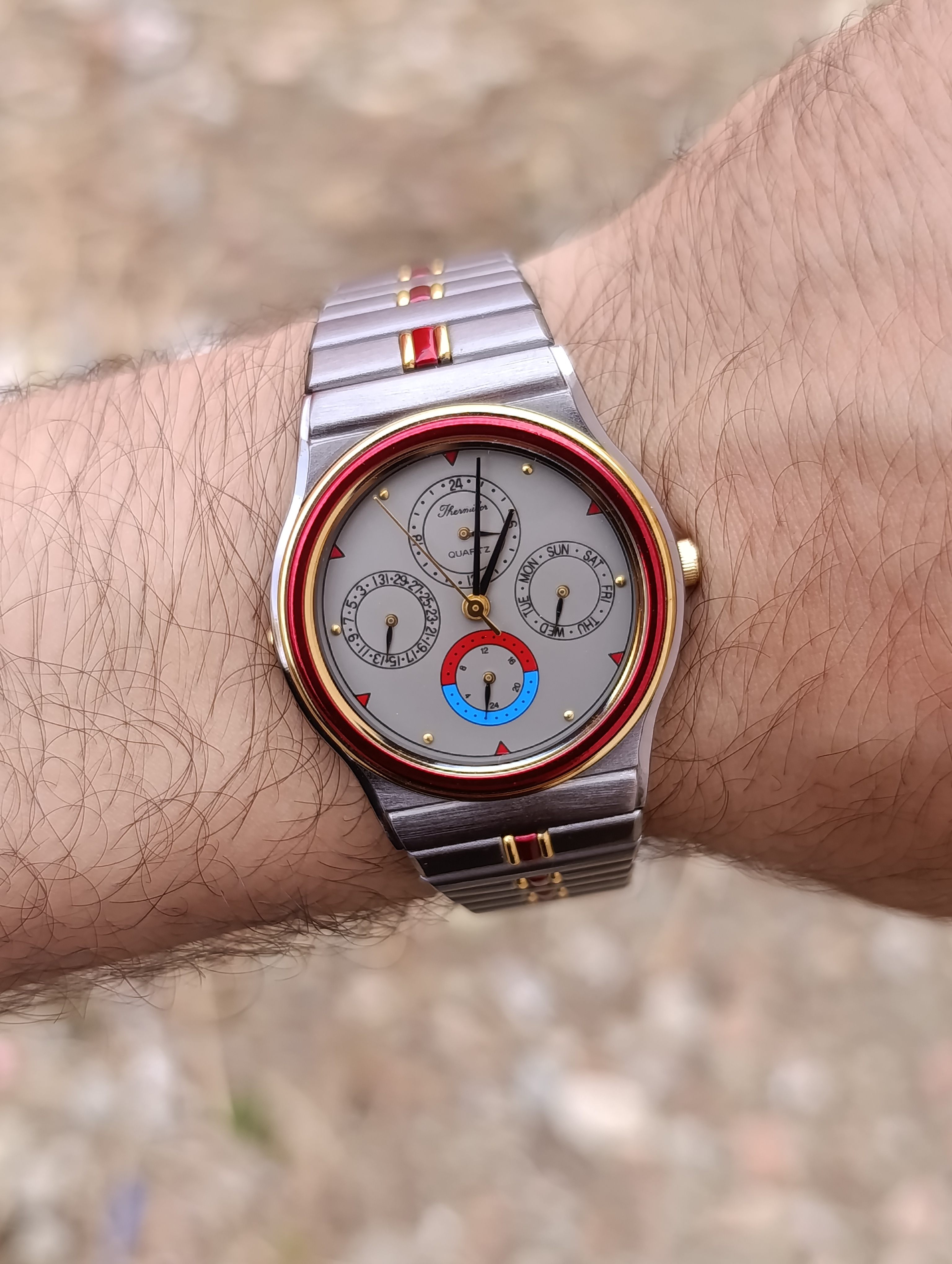 THERMIDOR CLASSIQUE ORIGINAL HOMME MIYUTA ENGINE NEUVE COULEUR ROUGE