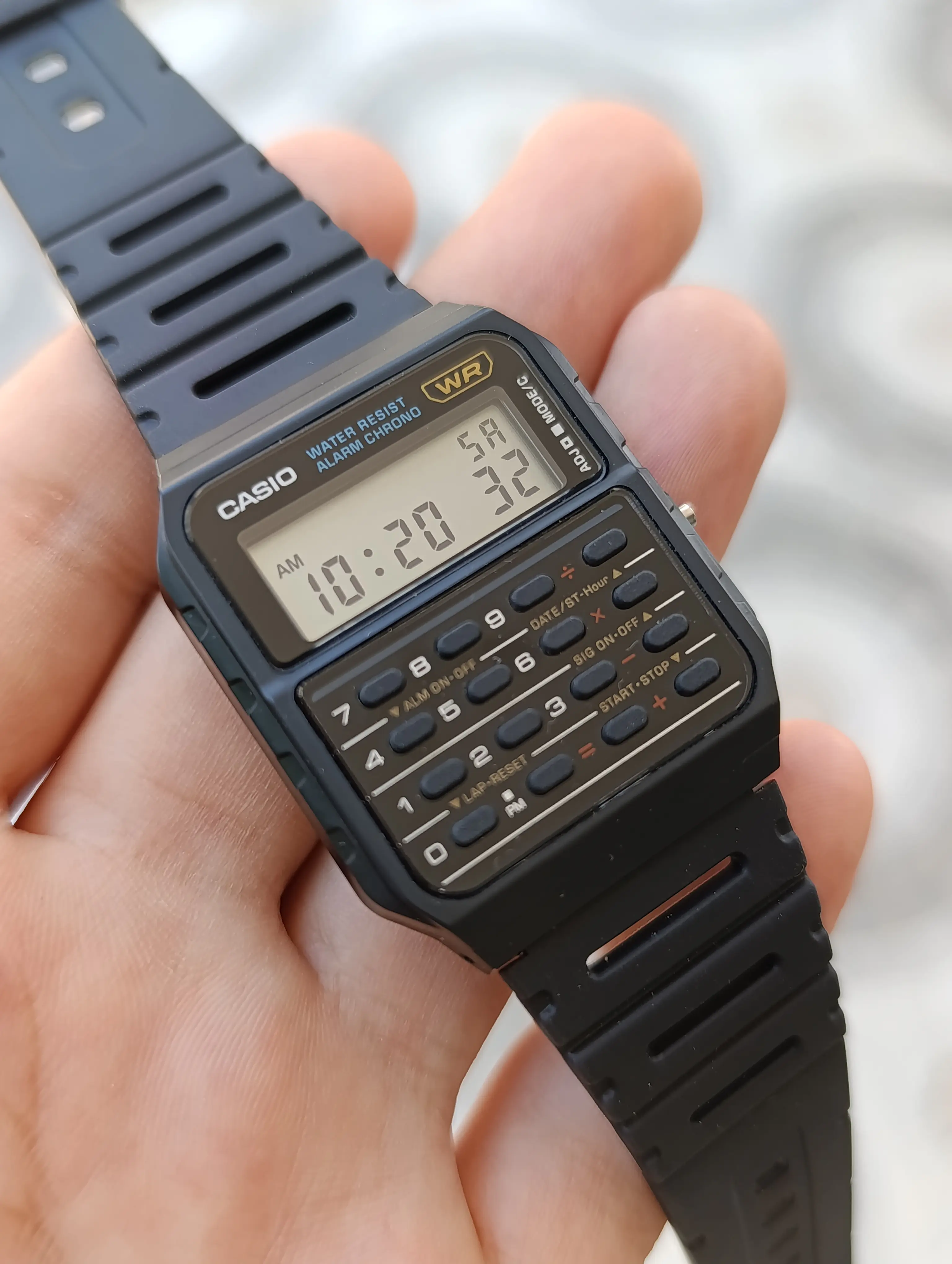 CASIO CA-53W-1 ORIGINAL   CALCULATRICE VINTAGE STYLE RÉTRO