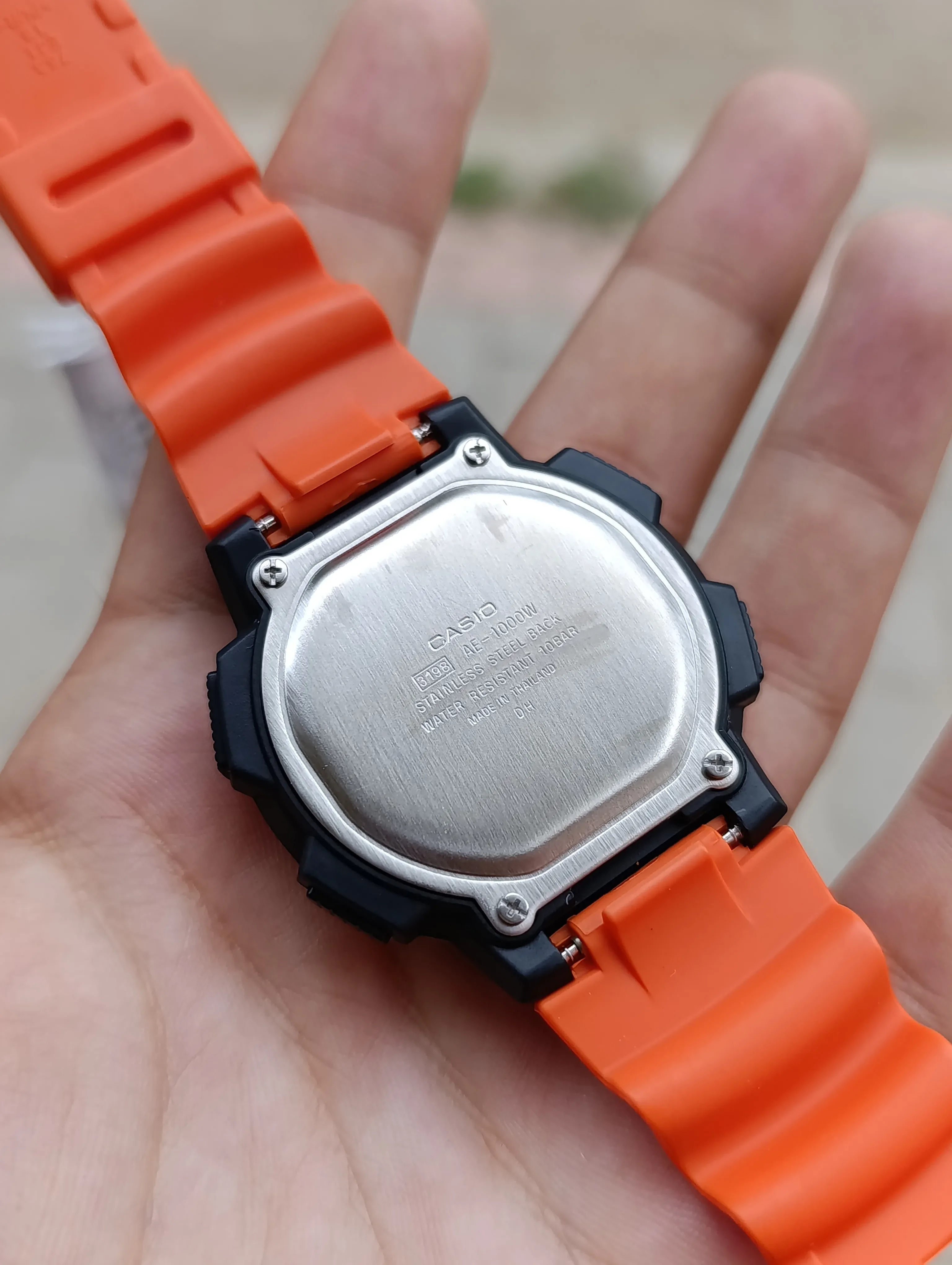 CASIO ILLUMINATOR  AE-1000W-4BVDF ORIGINAL NEUVE HOMME WATER RESISTANT 100M