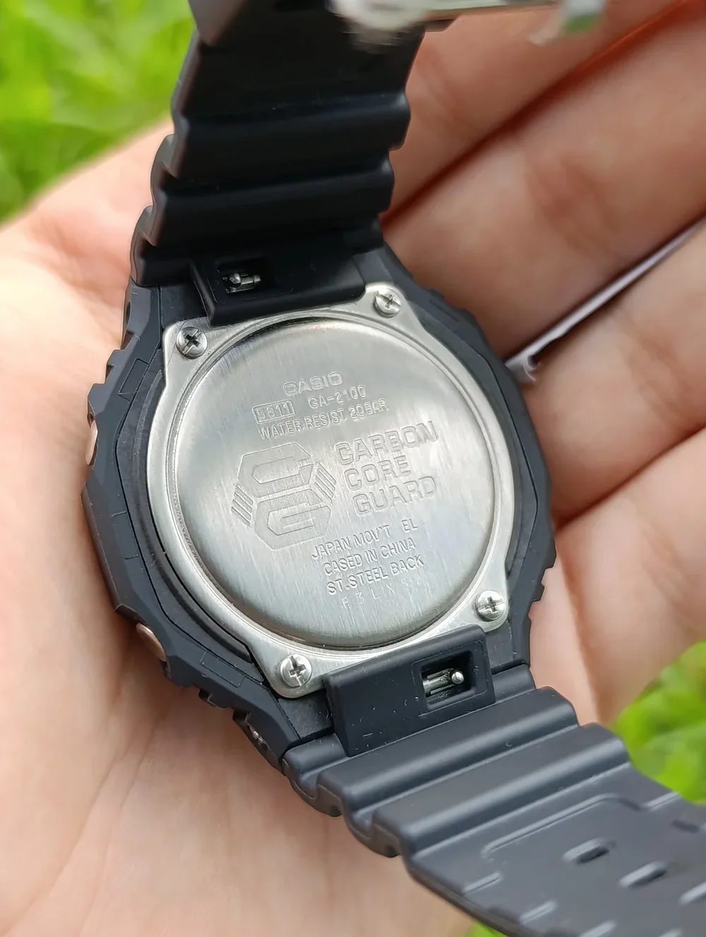 CASIO G-SHOCK GA-2100-1A4ER HOMME WR 20BAR