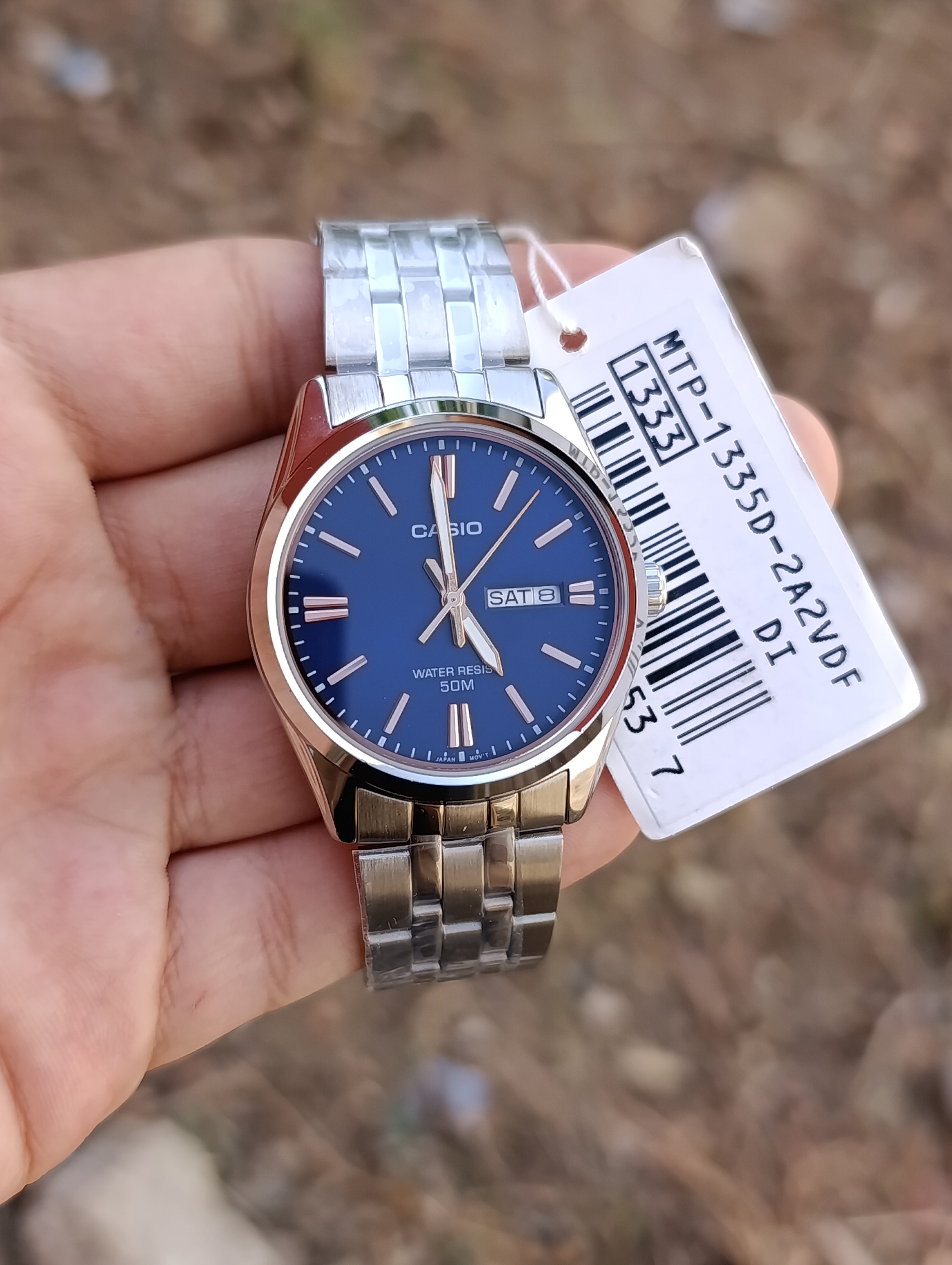 CASIO MTP-1335D-2A2UDF HOMME ORIGINAL NEUVE QUARTZ WATER RESISTANT 50 METRES